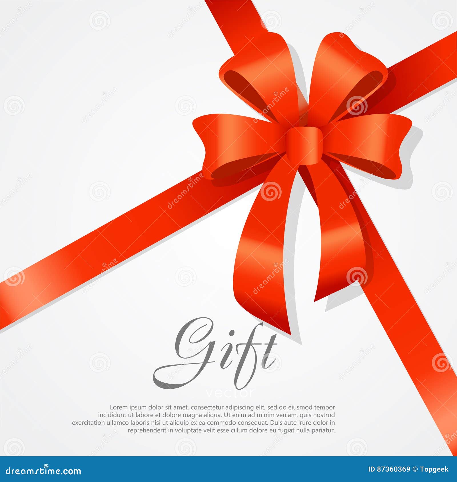 wide gift ribbon