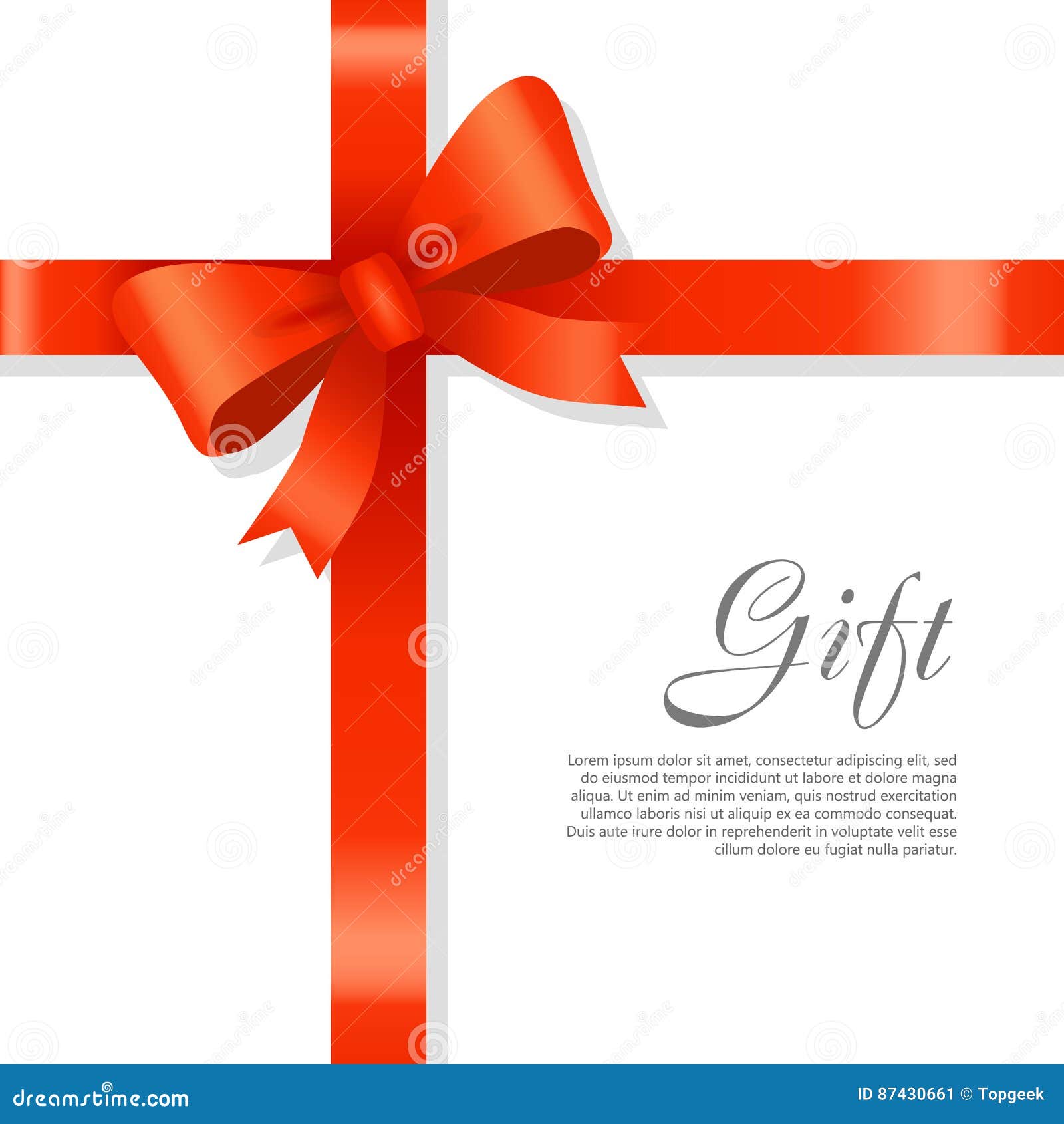 wide gift ribbon
