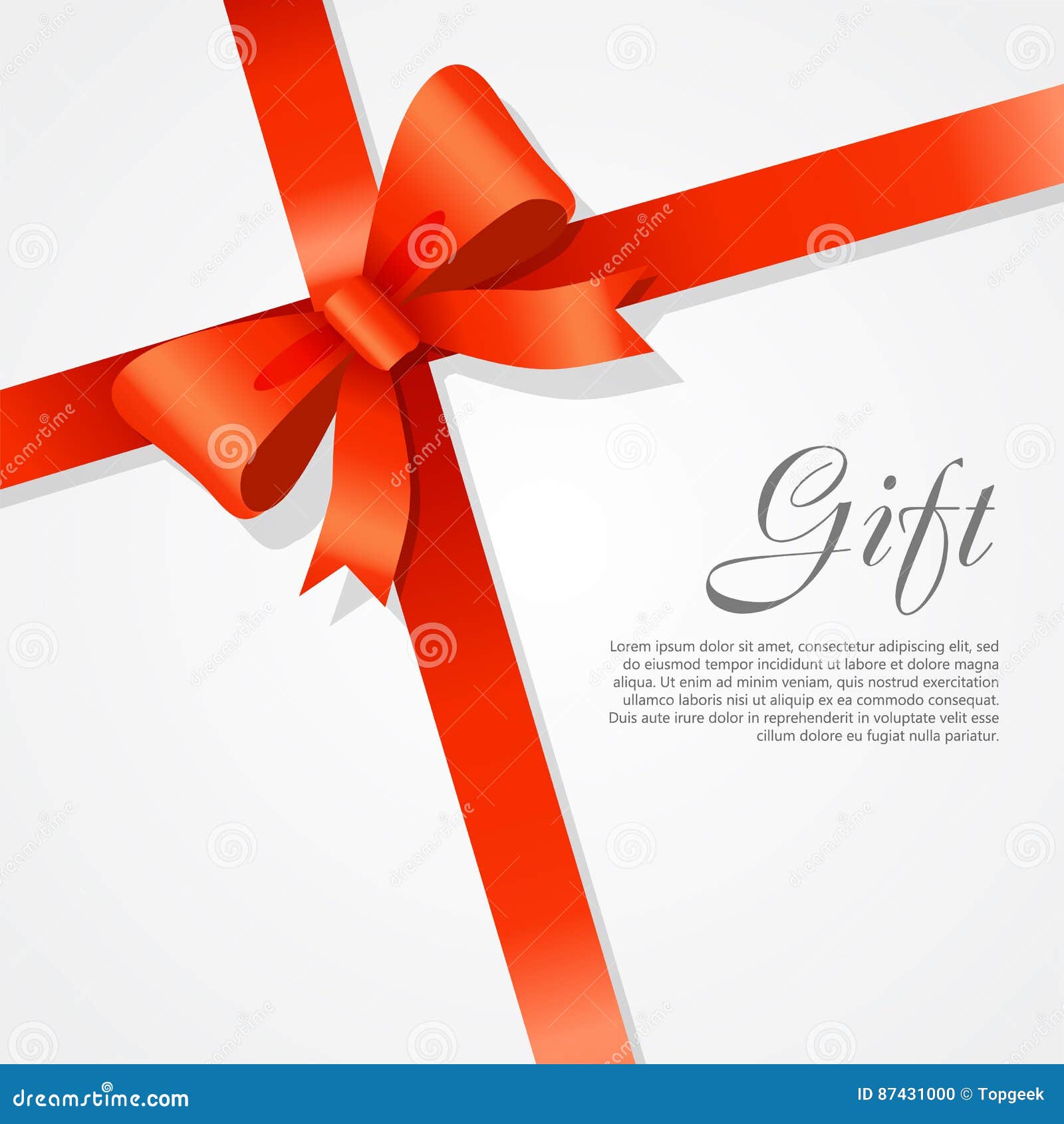 wide gift ribbon
