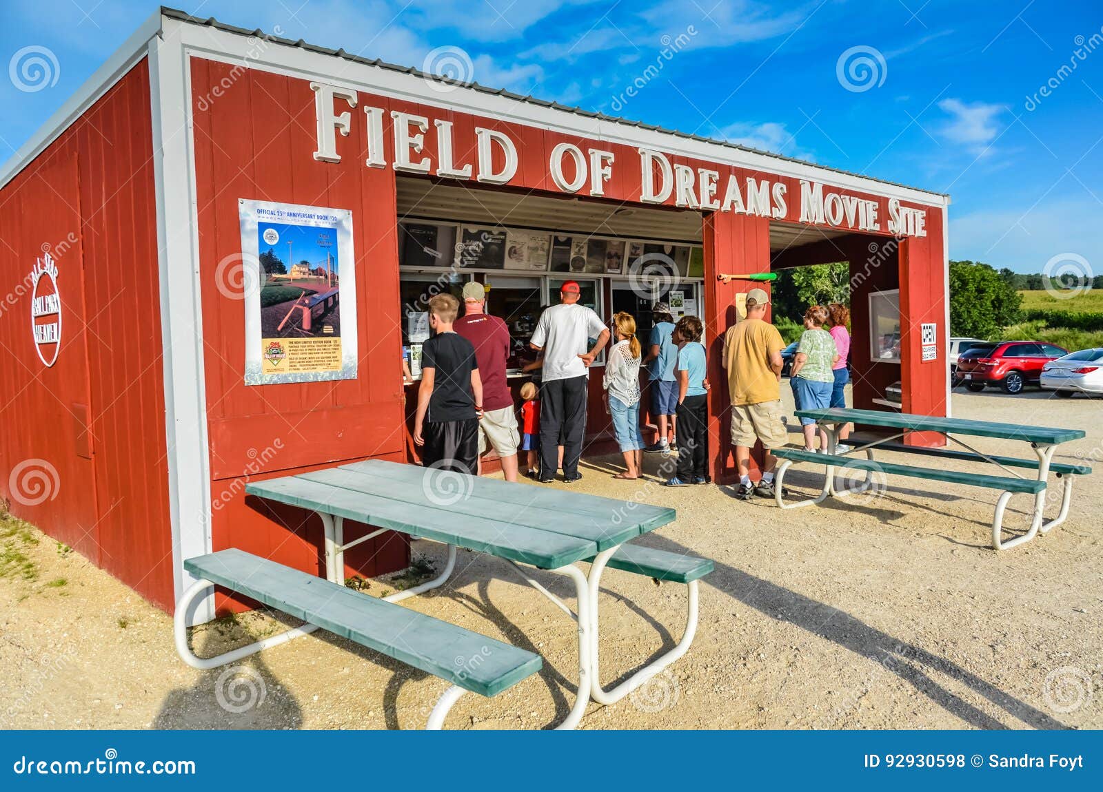 Gift Shop - Field of Dreams Movie Site - Dyersville, Iowa Editorial Stock Photo