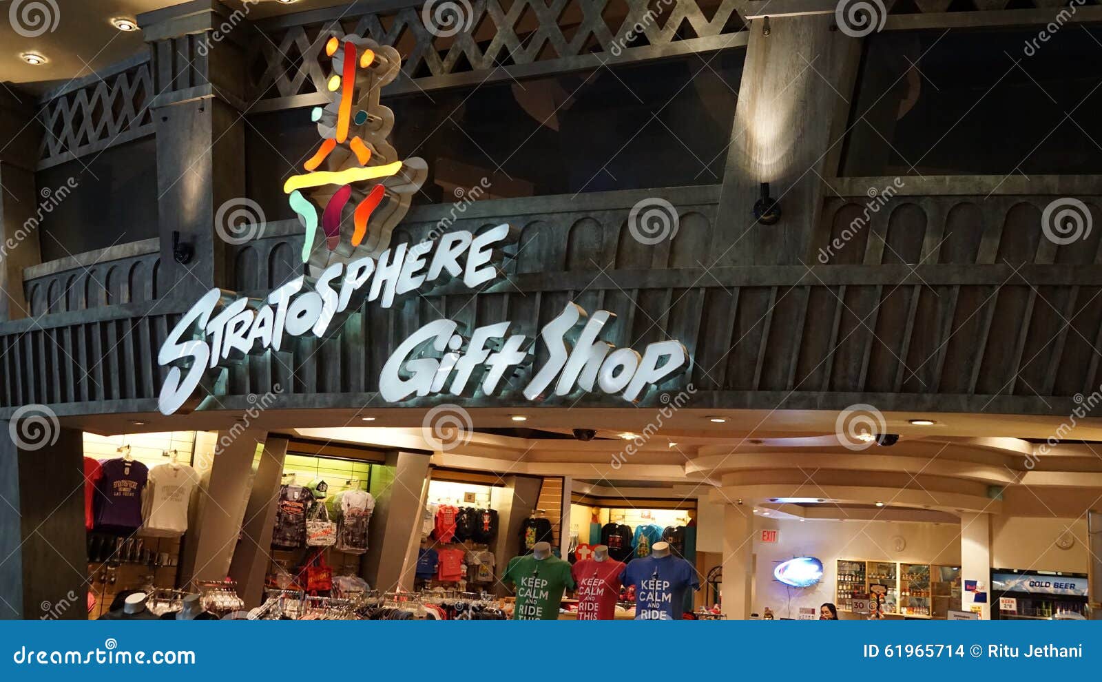Gift Shop At Stratosphere Tower In Las Vegas Nevada Gift Shop At Stratosphere Tower In Las Vegas Nevada