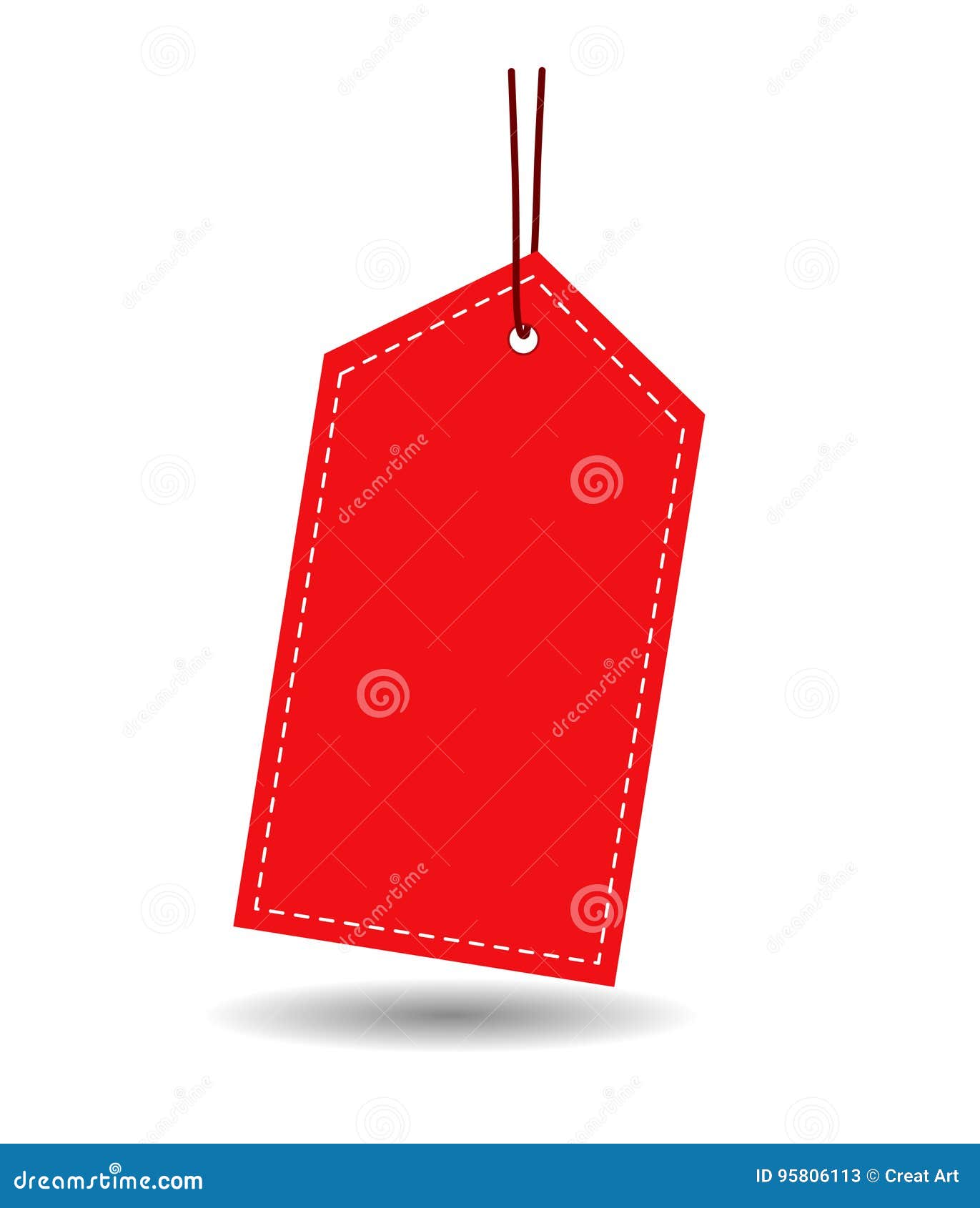 Gift Tag On White Background Royalty Free SVG, Cliparts, Vectors, and Stock  Illustration. Image 7883888.