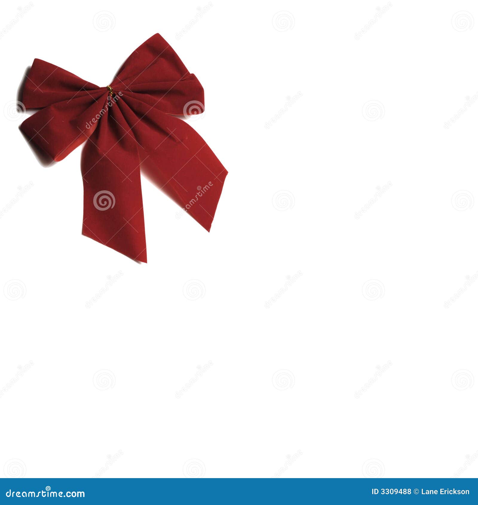 Gift Wrapped In Ribbon And Bow Stock Photo Image of birthday, wrapping 3309488