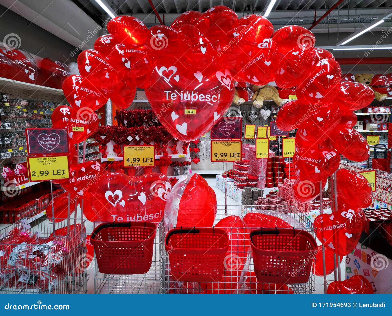 Ts For Valentines Day At Jumbo Store Editorial Stock Photo Image