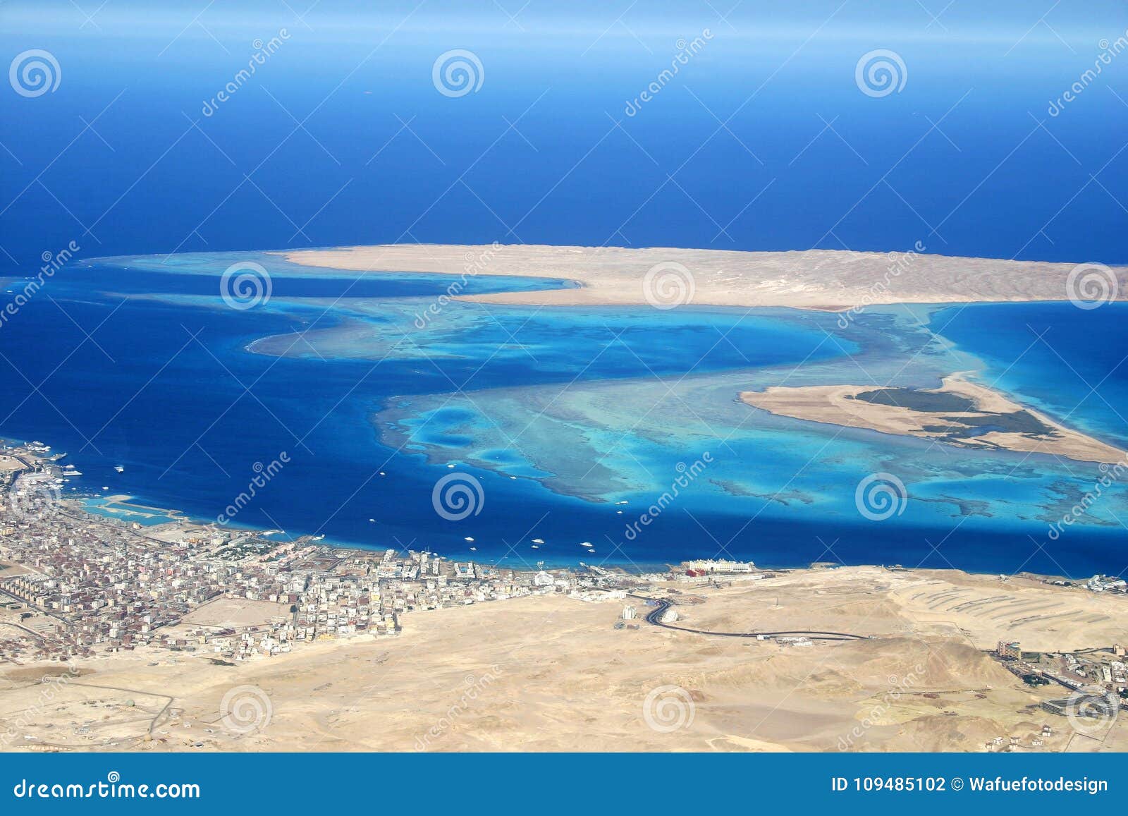 Giftun Wyspa Egipt Zdjecie Stock Obraz Zlozonej Z Wyspa 109485102