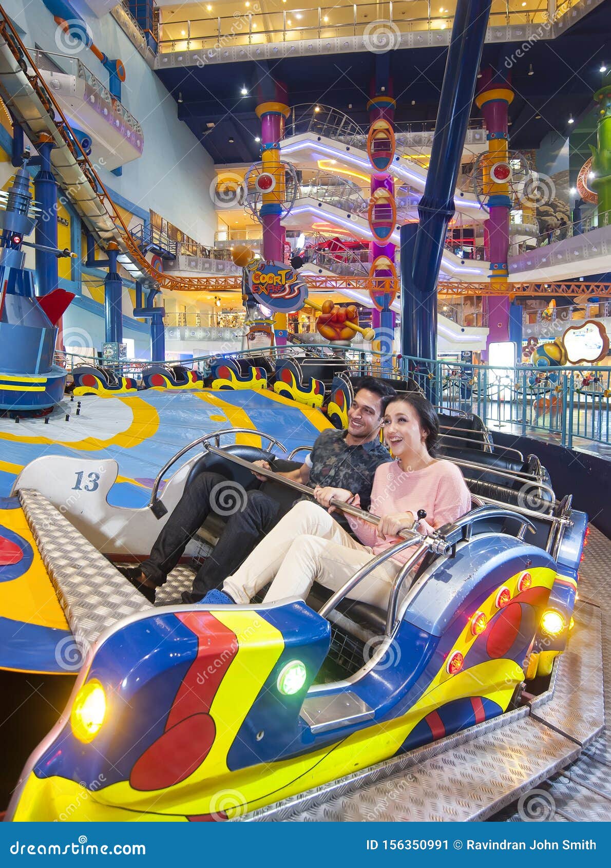 Berjaya Times Square Theme Park Kuala Lumpur Editorial Photo