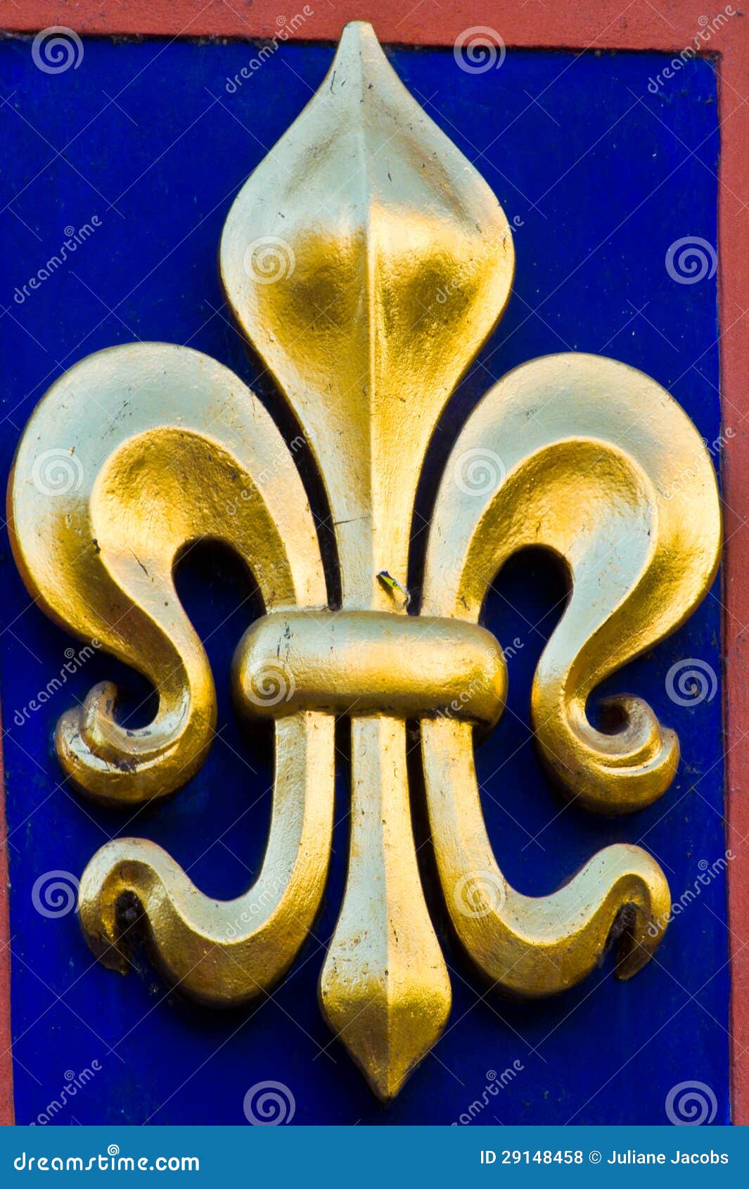 Adesivo Con Giglio Eraldo - 6 Misure 21 Colori - Fleur De Lis Stemma - Foto 3