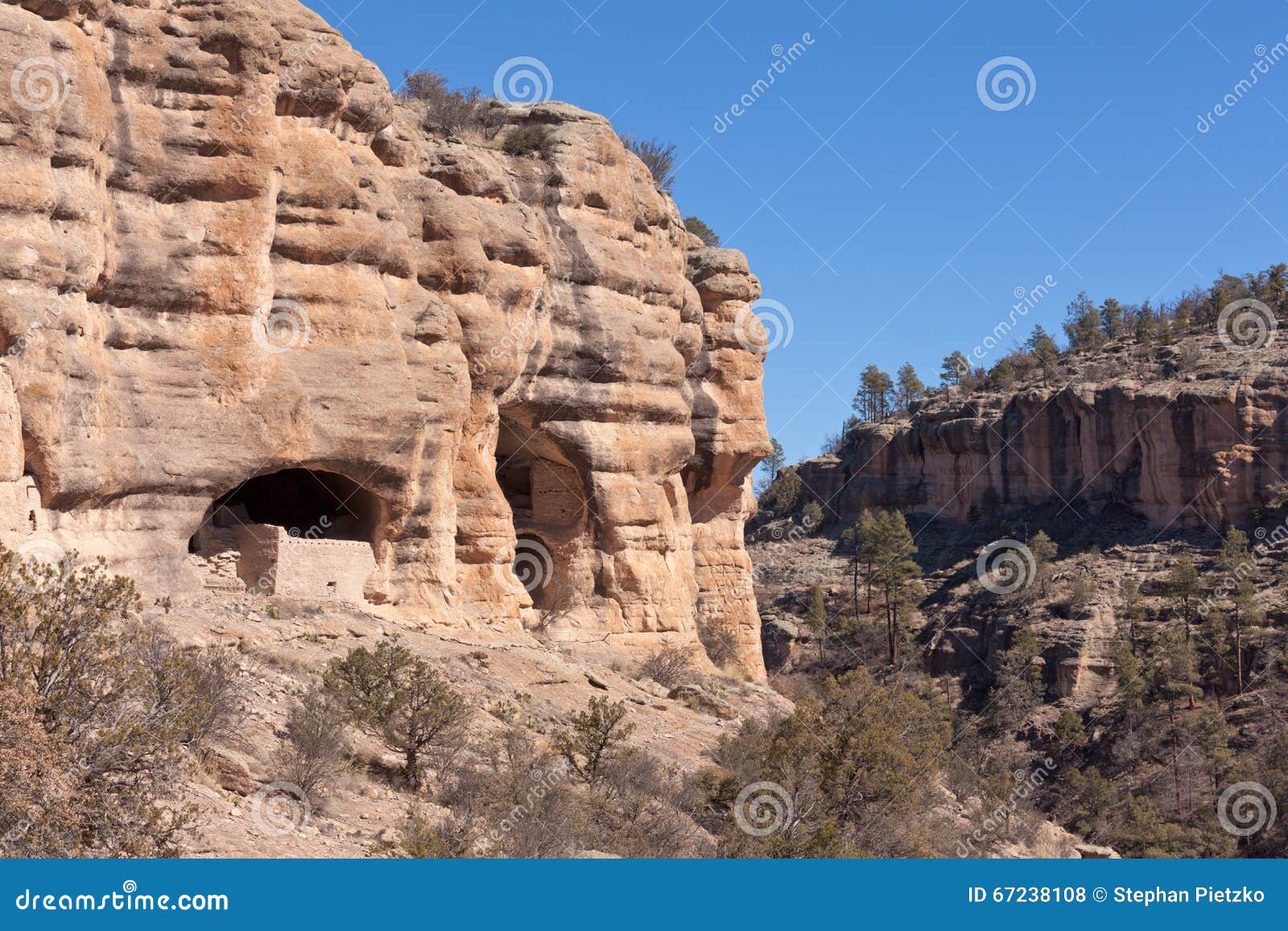 gila cliff dwellings national monument new mexico
