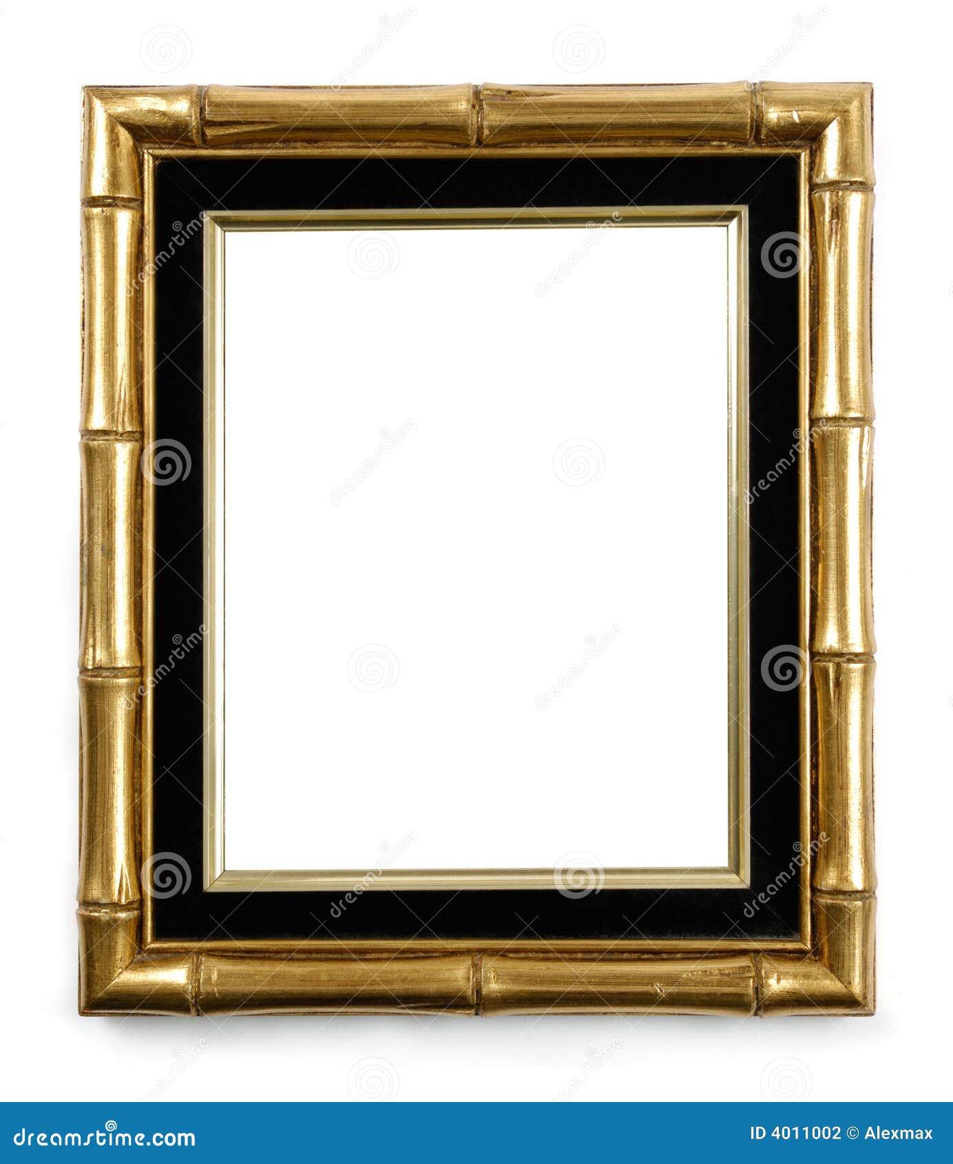 gilded bamboo picture frame