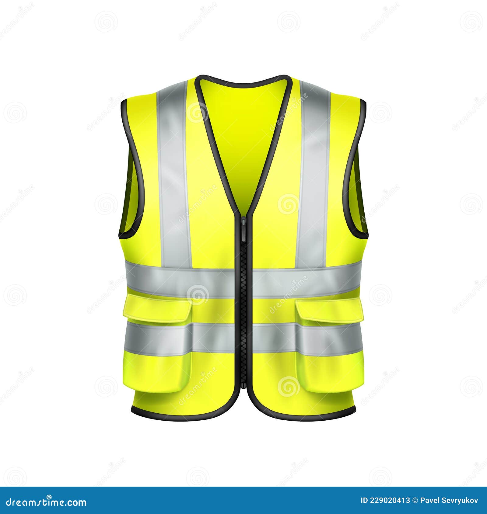 Gilet De Sécurité Protection Du Conducteur Vêtements Vectoriel Illustration  de Vecteur - Illustration du risque, sûr: 229020413