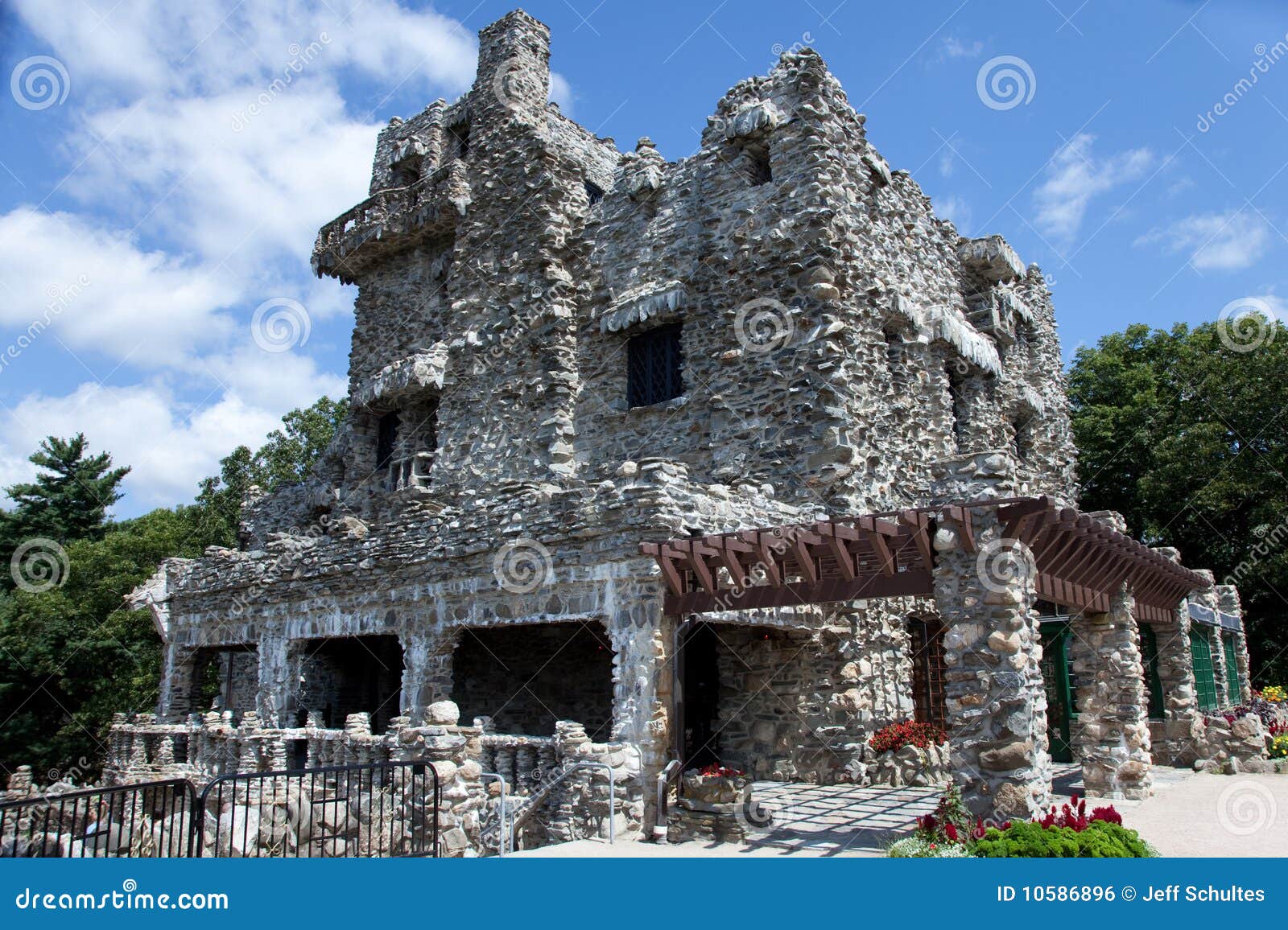 Gillette Castle stock photo. Image of gillette, mansion 10586896