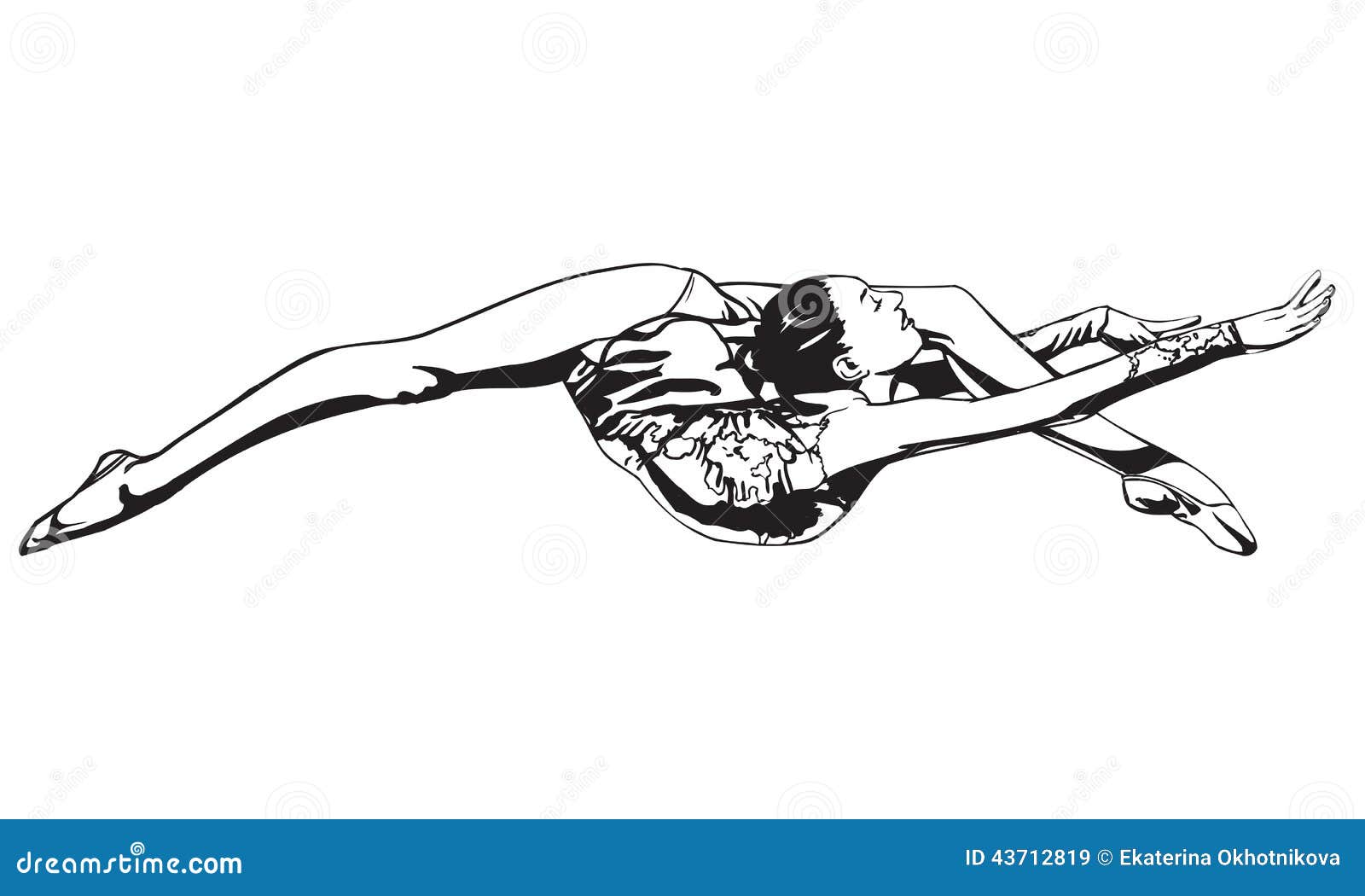 Gimnasia Rítmica - Icono Vectorial Coloreado Ilustración del Vector -  Ilustración de atleta, negro: 43712819