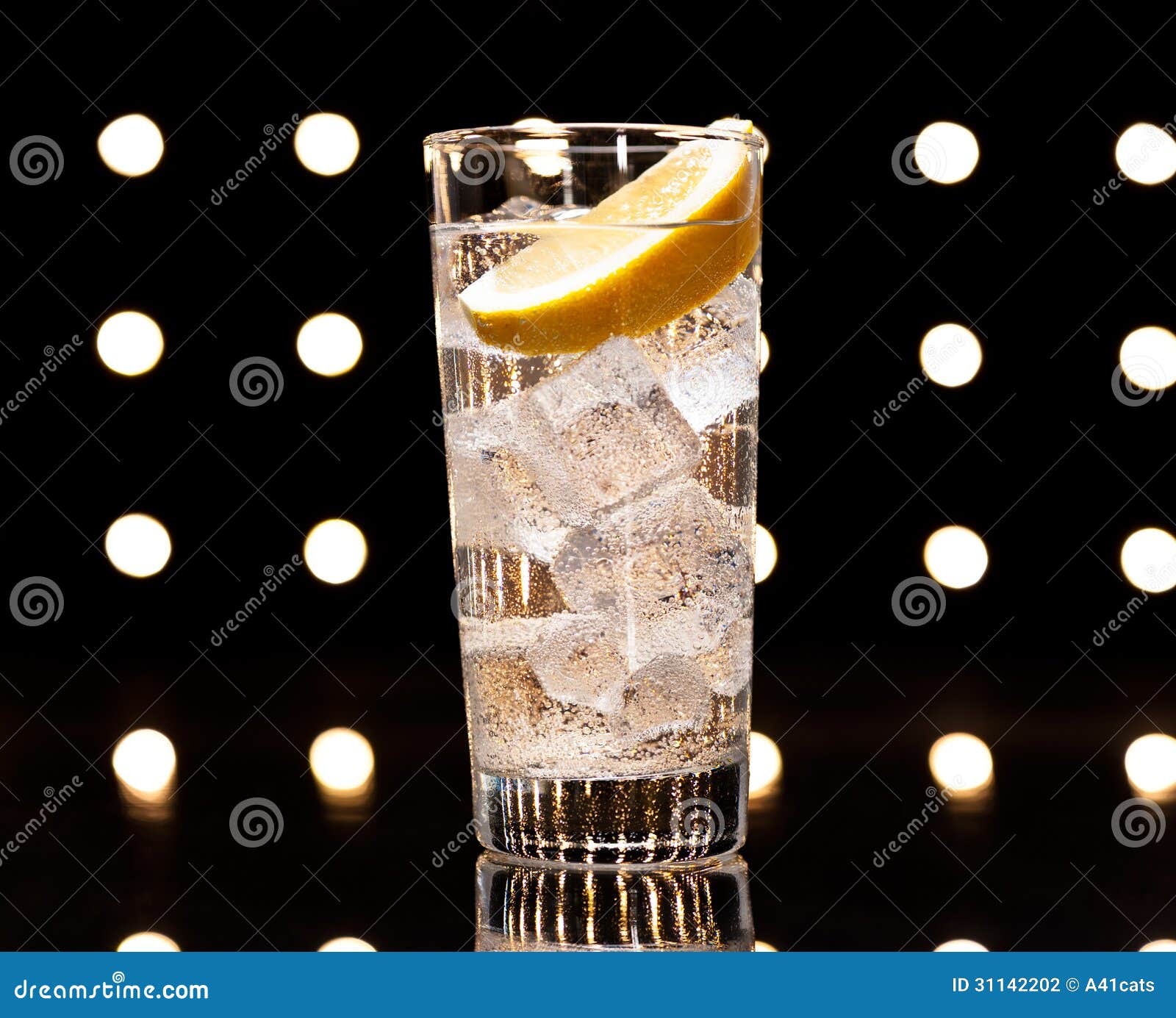 Gin Tonic Tom Collins stock photo. Image of liquor, food 31142202