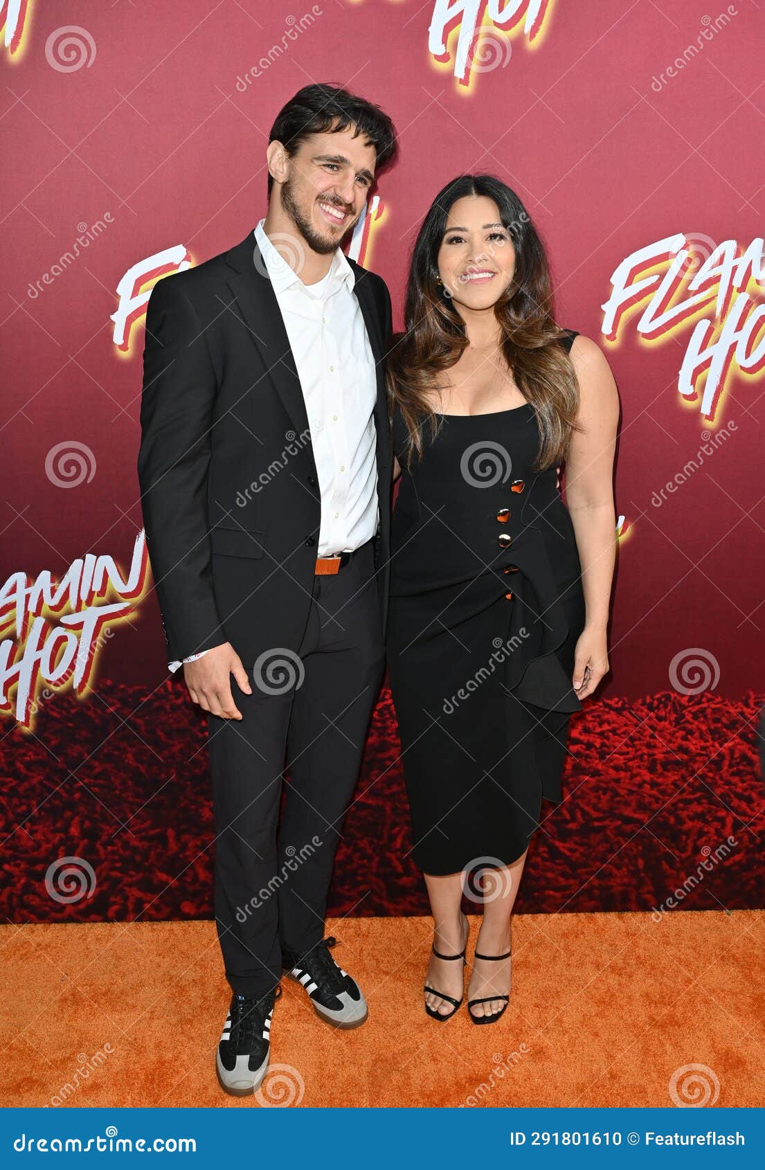 Gina Rodriguez and Joe Locicero Editorial Image - Image of fame