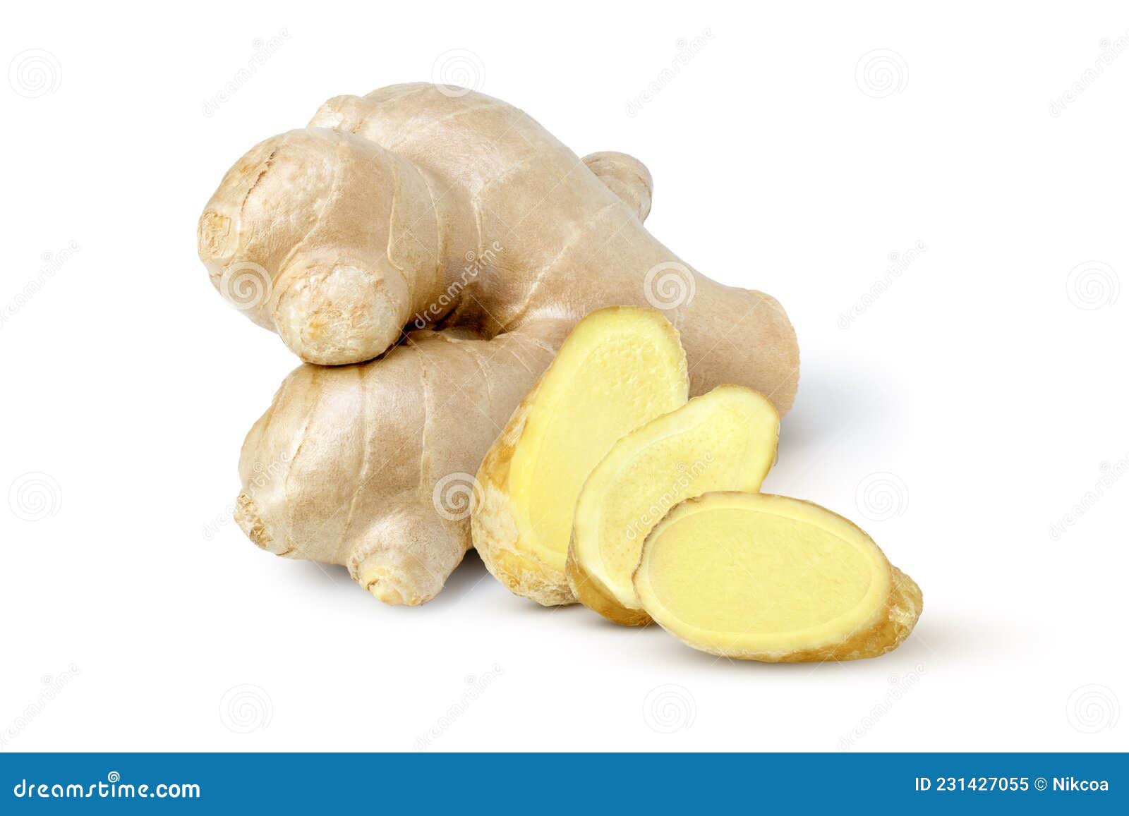 Ginger rhizome stock image. Image of nature, sliced 231427055