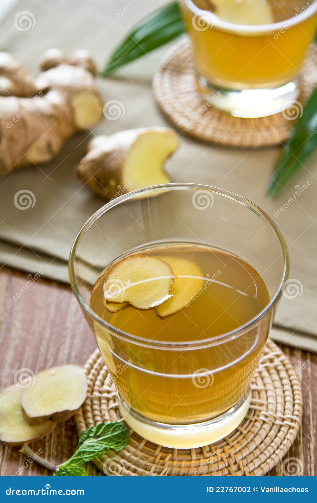 Ginger drink stock photo. Image of green, vitamin, nature 22767002