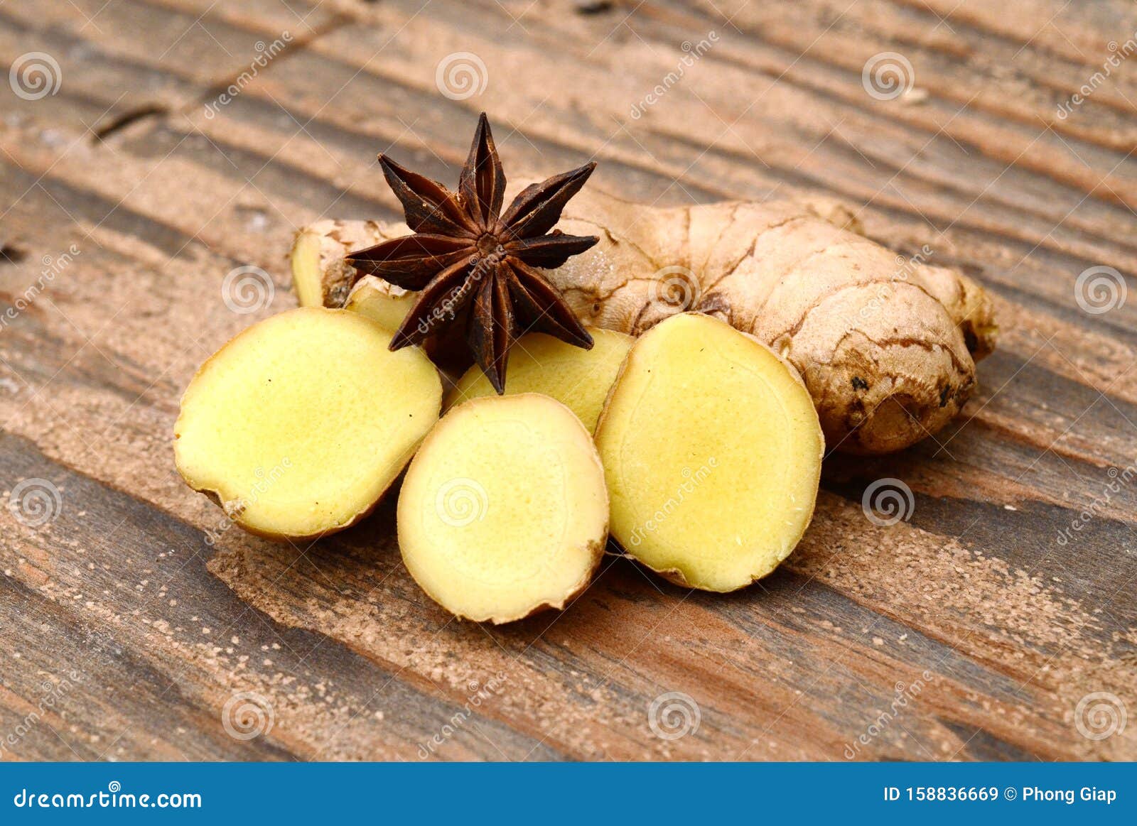 Ginger. Eats, indian. stock image. Image of ground, diet - 158836669