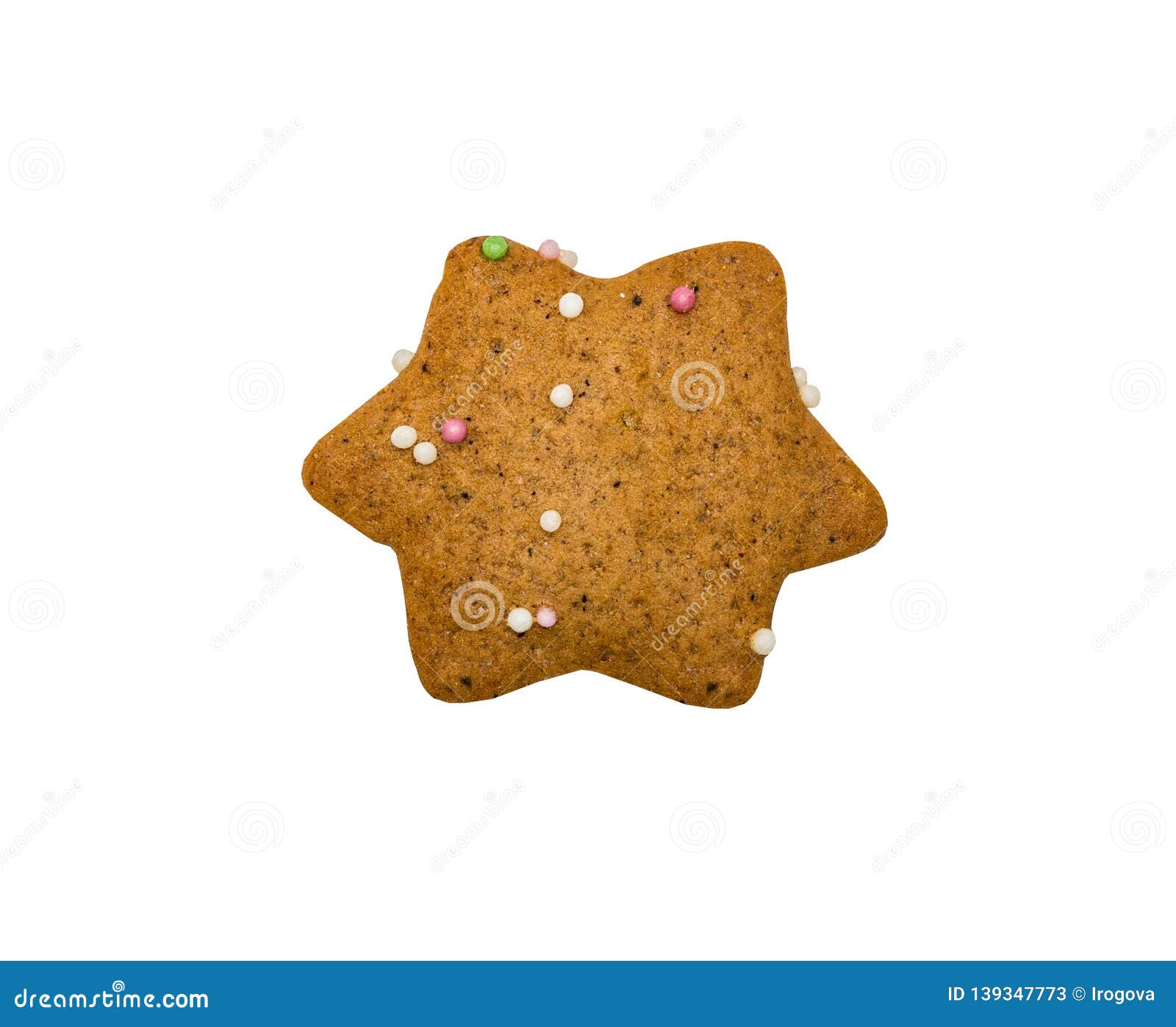 Ginger flavored cookies. stock image. Image of bread - 139347773