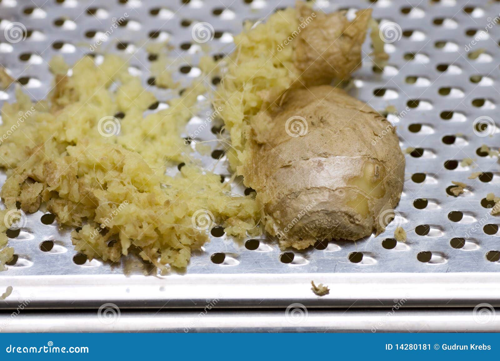 Ginger and grater stock image. Image of chinese, asia 14280181