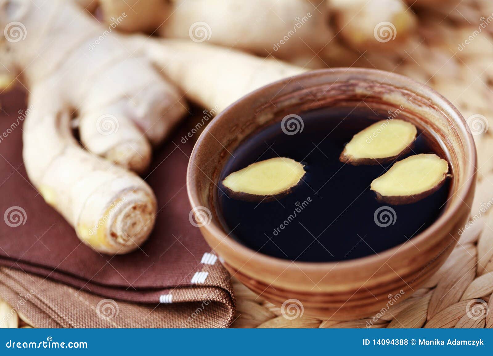 Ginger tea stock photo. Image of ingredient, healthcare 14094388