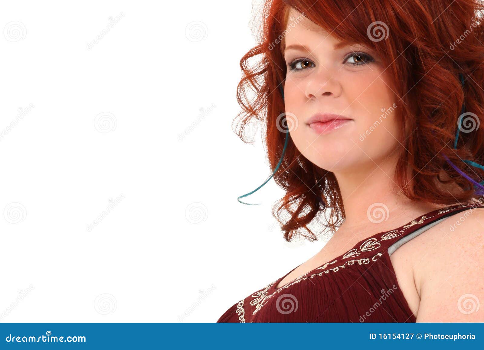 Ginger Woman stock image. Image of person, ginger, people 16154127