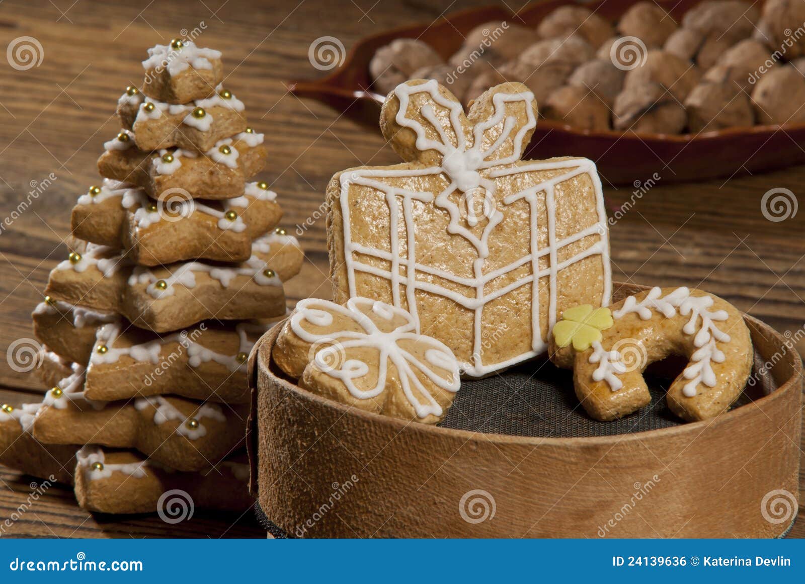 Gingerbread stock photo. Image of confection, yule, marzipan 24139636