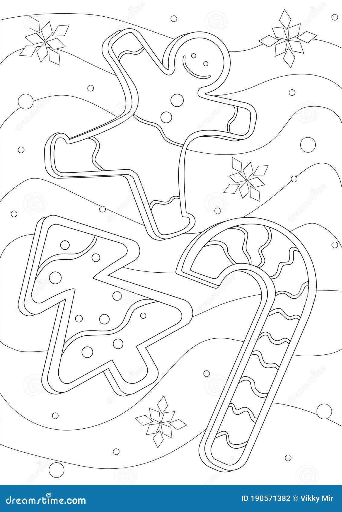 Christmas Cookie Coloring Stock Illustrations 498 Christmas Cookie Coloring Stock Illustrations Vectors Clipart Dreamstime