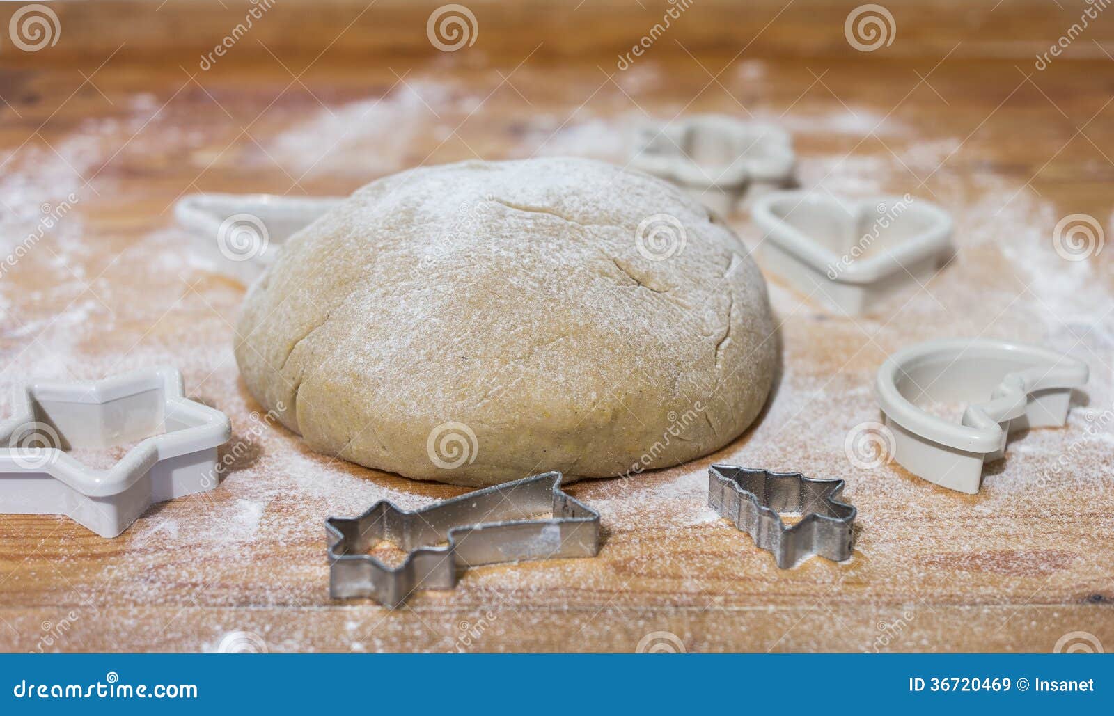 Gingerbread dough stock image. Image of holiday, kneading 36720469