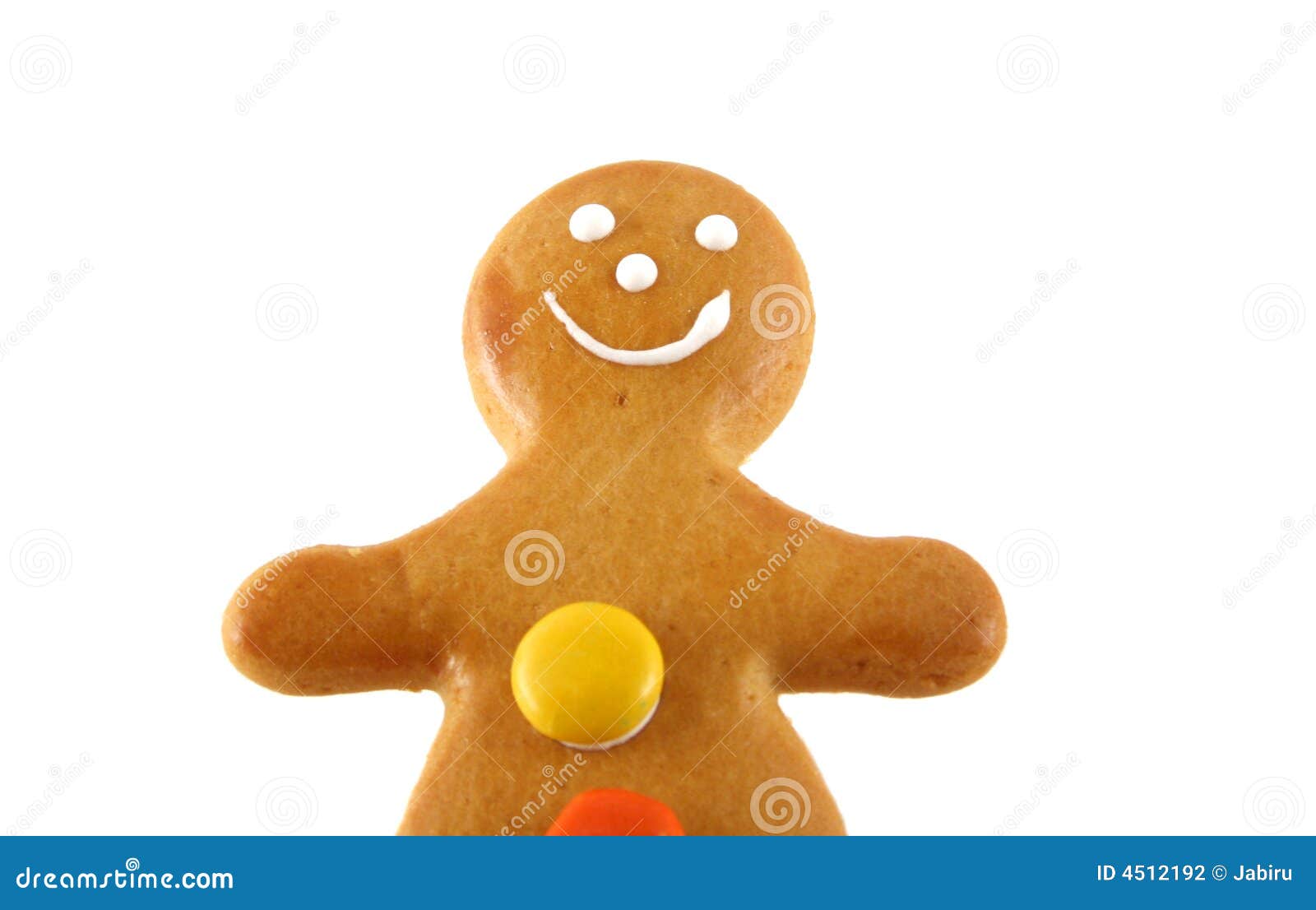 Gingerbread Man 2 stock photo. Image of eyes, eating, unhealthy 4512192