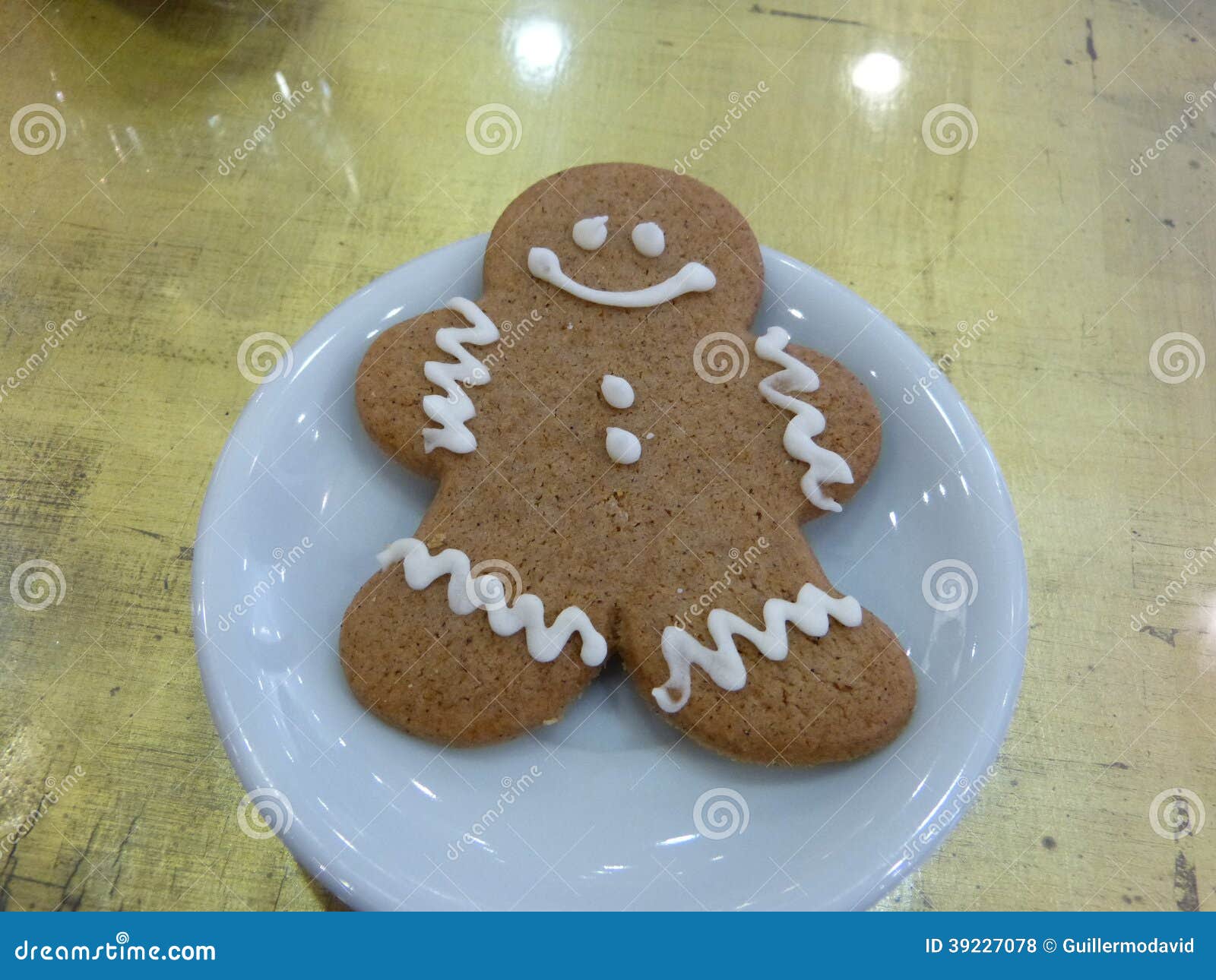 Gingerbread man stock photo. Image of tales, coffee, brown 39227078