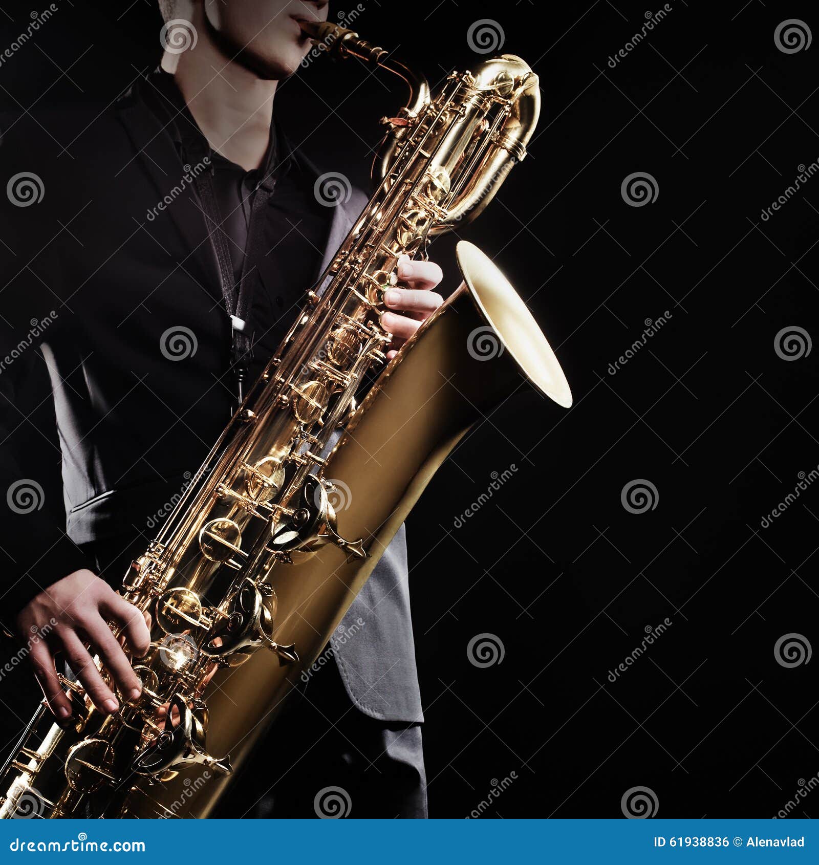 Maglietta Sassofonista Jazz - Design Con Stampa Sax, 100% Cotone, Taglio Classico