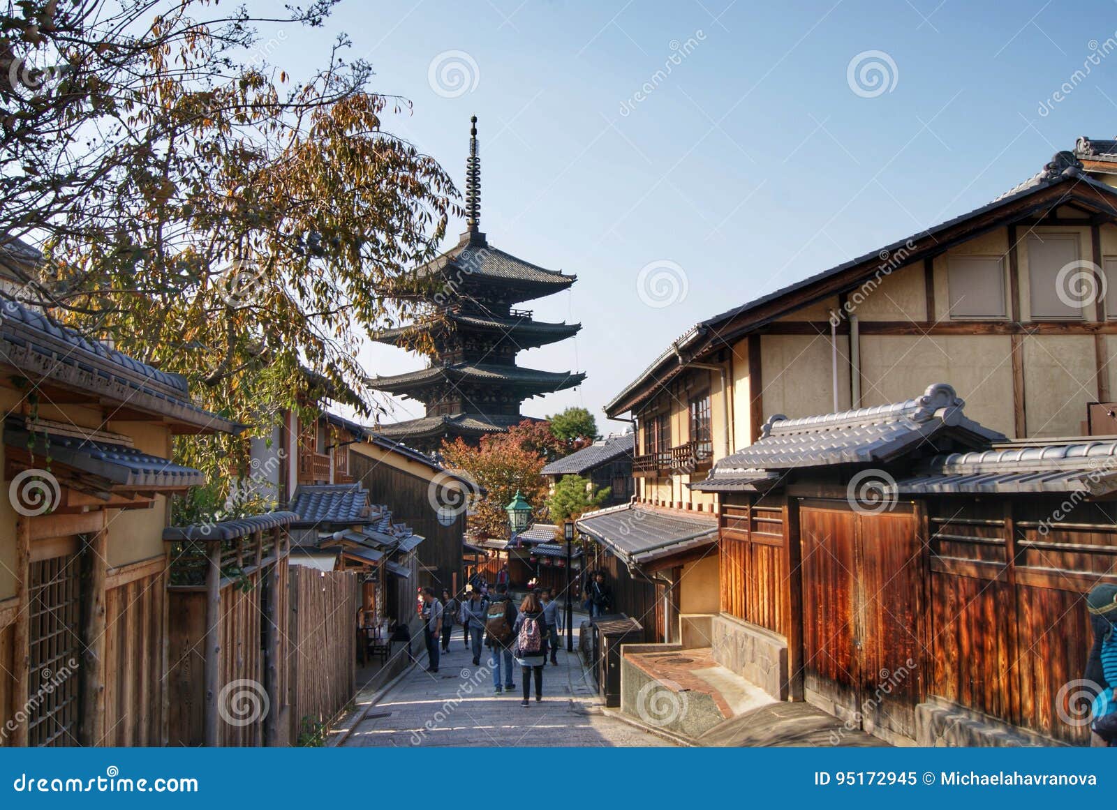 Gion Antiguo En Kyoto Japón Imagen Editorial Imagen De