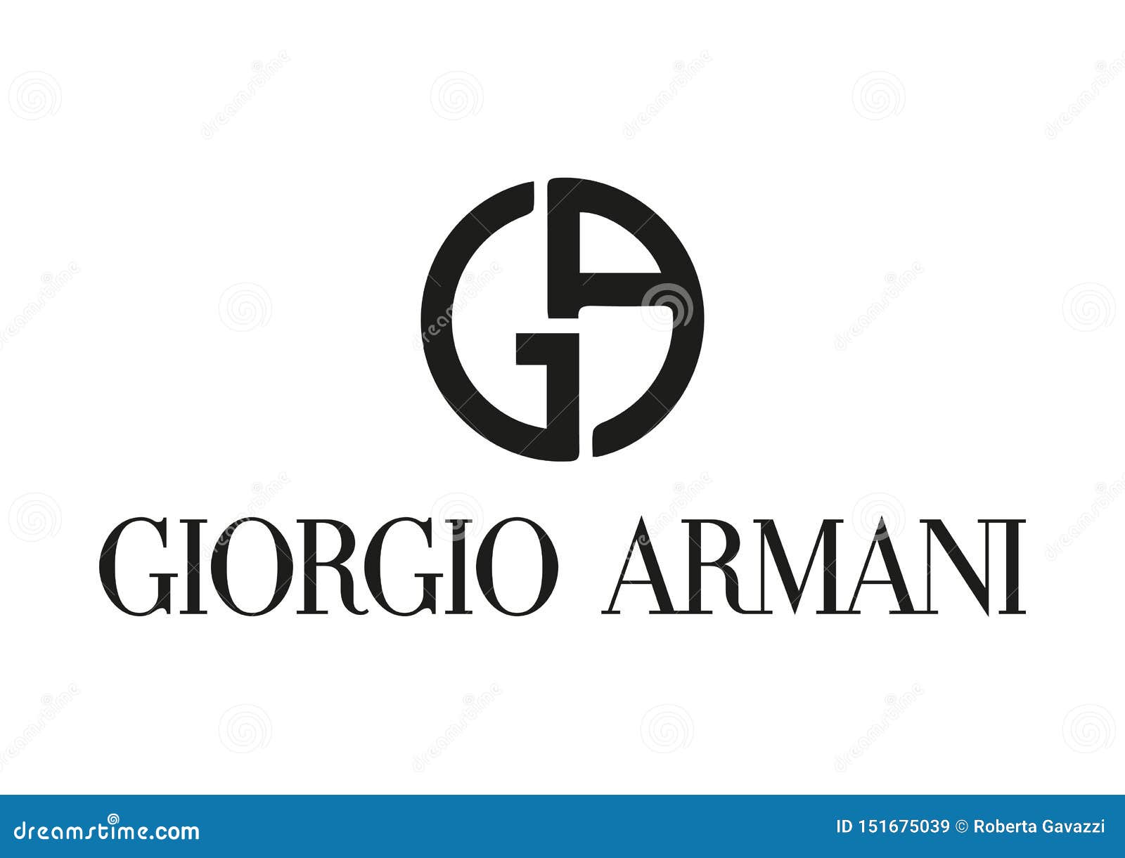 logo of armani