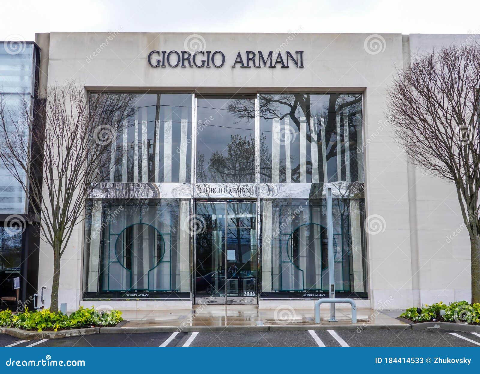 Giorgio Armani Store in Americana Manhasset Editorial Stock Photo