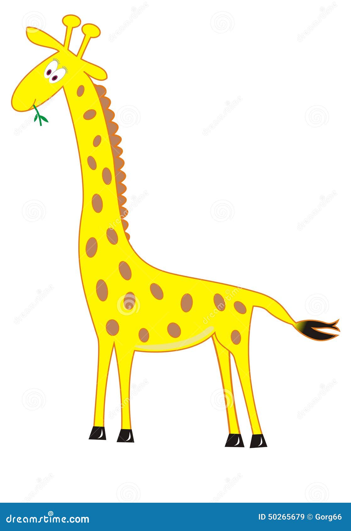 yellow giraffe clipart - photo #17