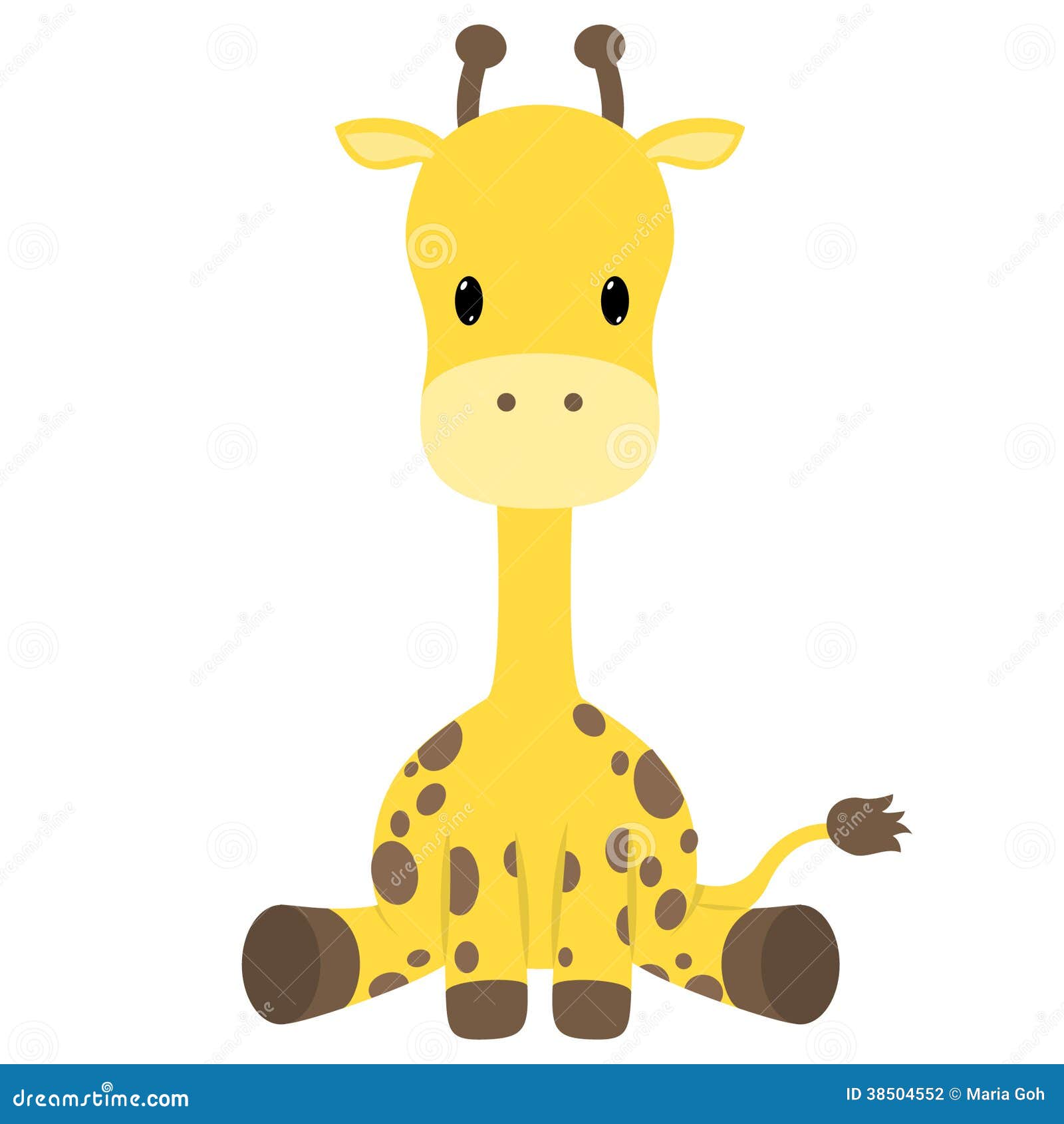 Download Giraffe stock illustration. Illustration of wildlife ...