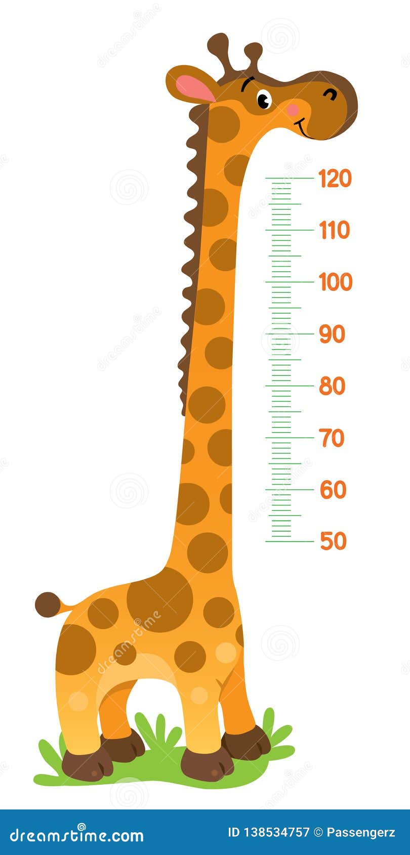 Premium Vector  Kids height chart. . cute scale measurement for