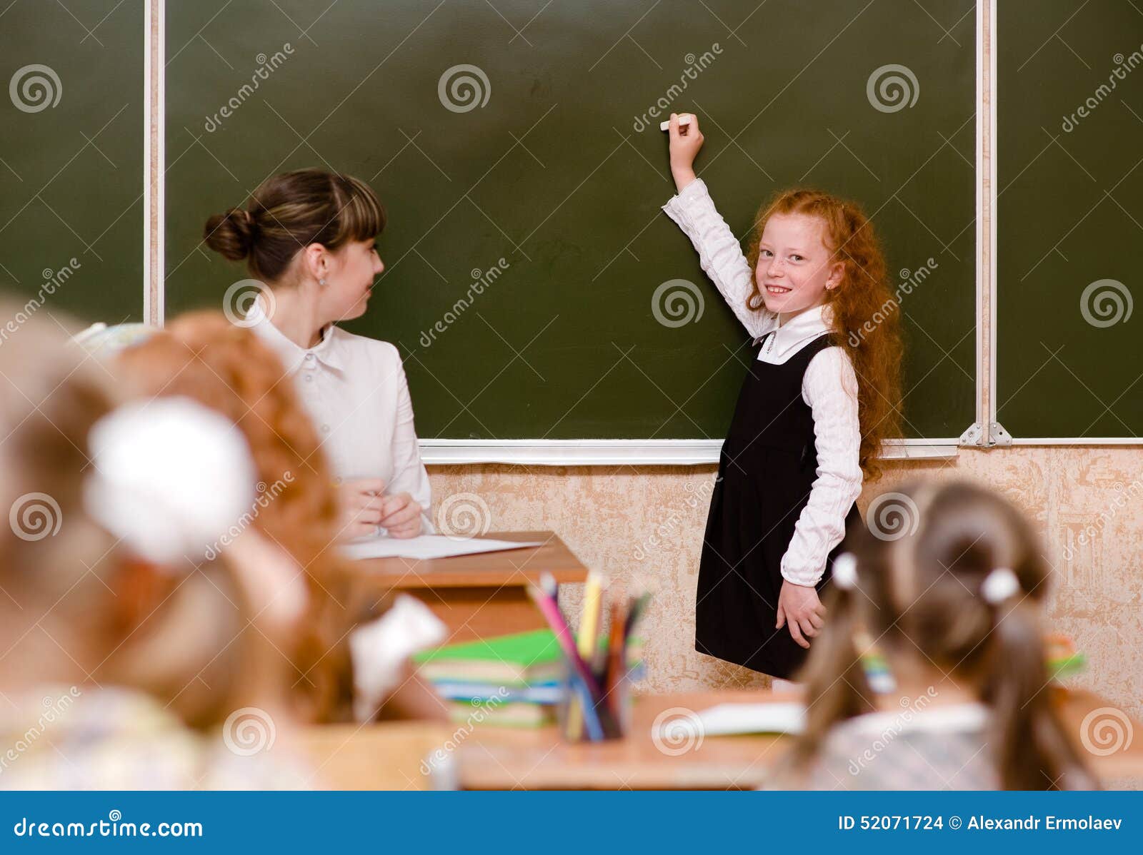 Girl Answers Questions On Interview Royalty Free Stock Photography girl-answers-questions-on-interview-royalty-free-stock-photography