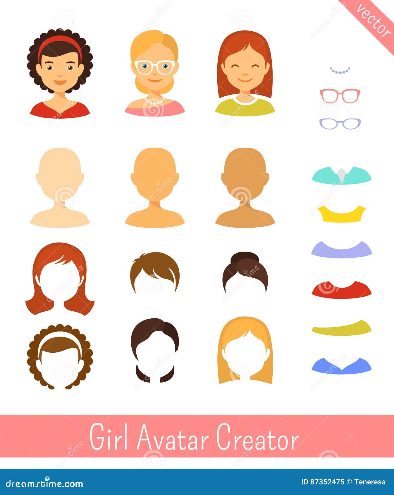 Avatar Maker Stock Illustrations – 177 Avatar Maker Stock