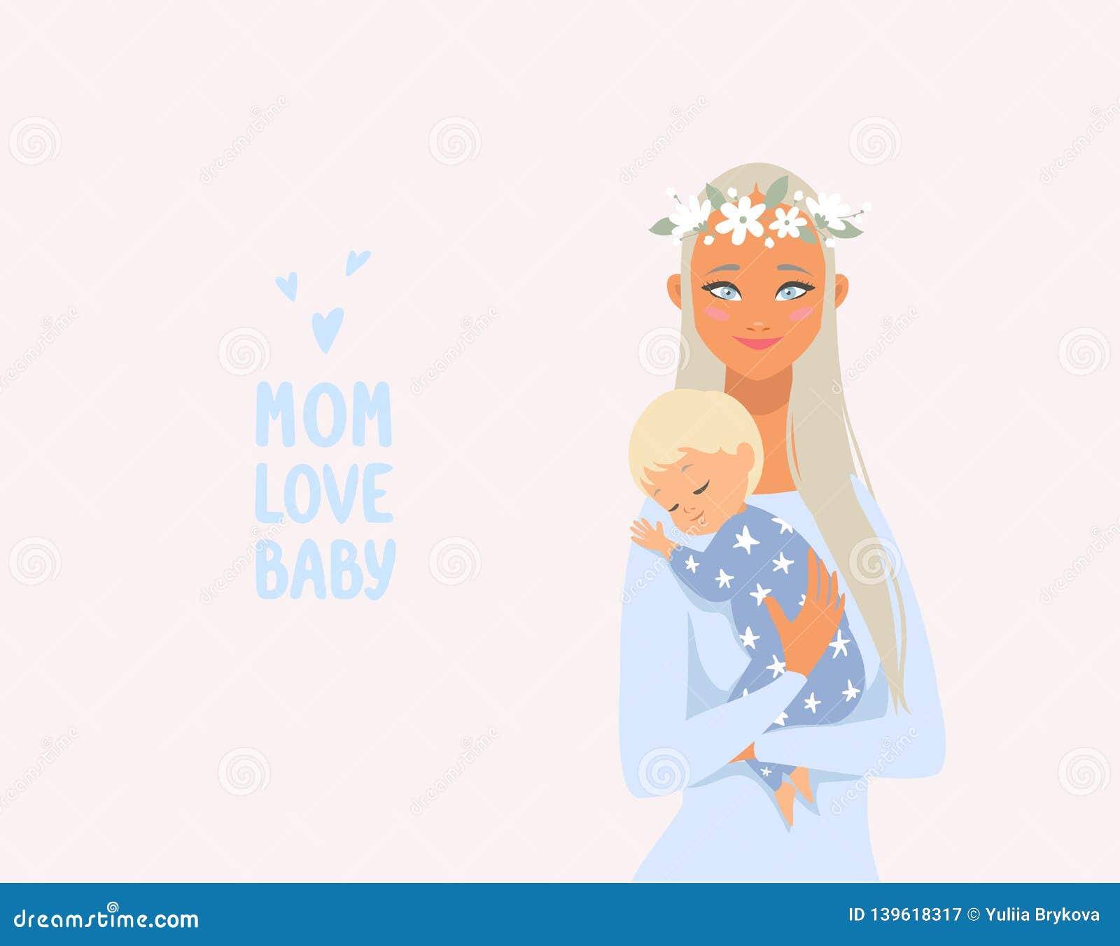 Girl with baby boy stock vector. Illustration of holding - 139618317 Girl with baby boy stock vector. Illustration of holding - 139618317