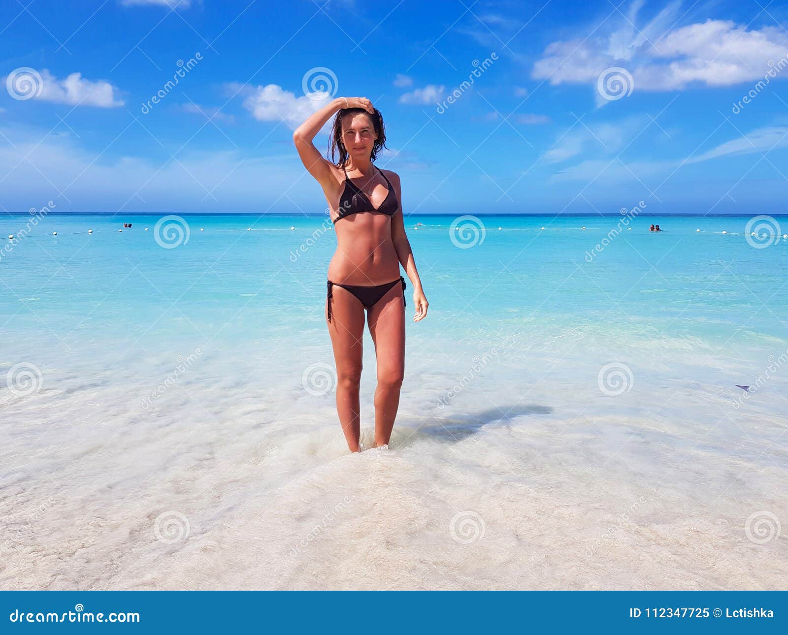 781 Girl Jamaica Beach Stock Photos