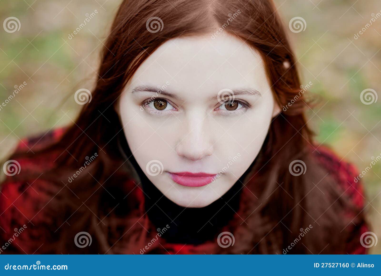 Girl With Big Brown Eyes Stock Photo Image 27527