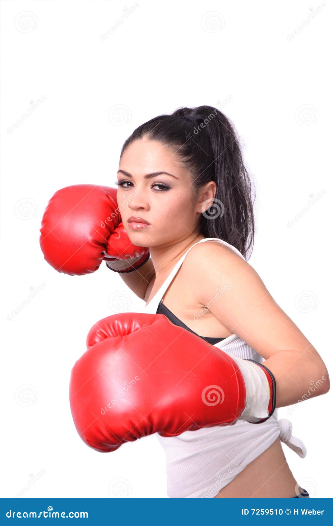 Girl Boxer stock photo. Image of sport, female, adult 7259510