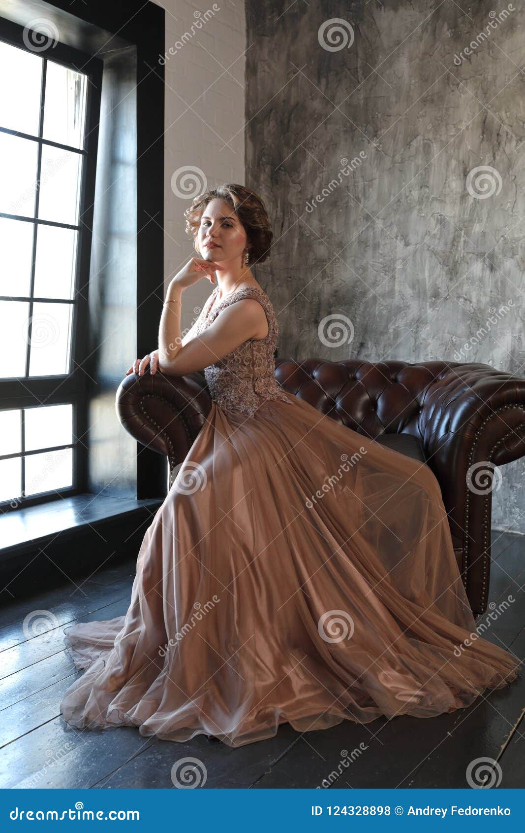 Dress Pose Stock Photos and Images - 123RF