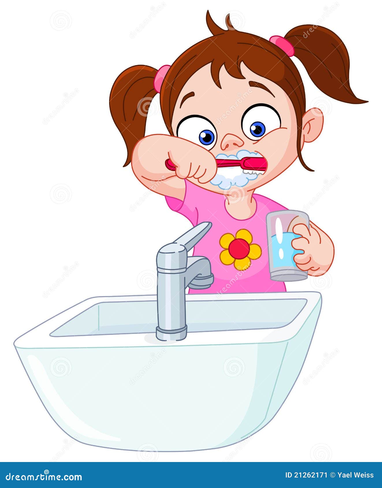 Brushing Teeth Stock Illustrations 2,336 Brushing Teeth Stock