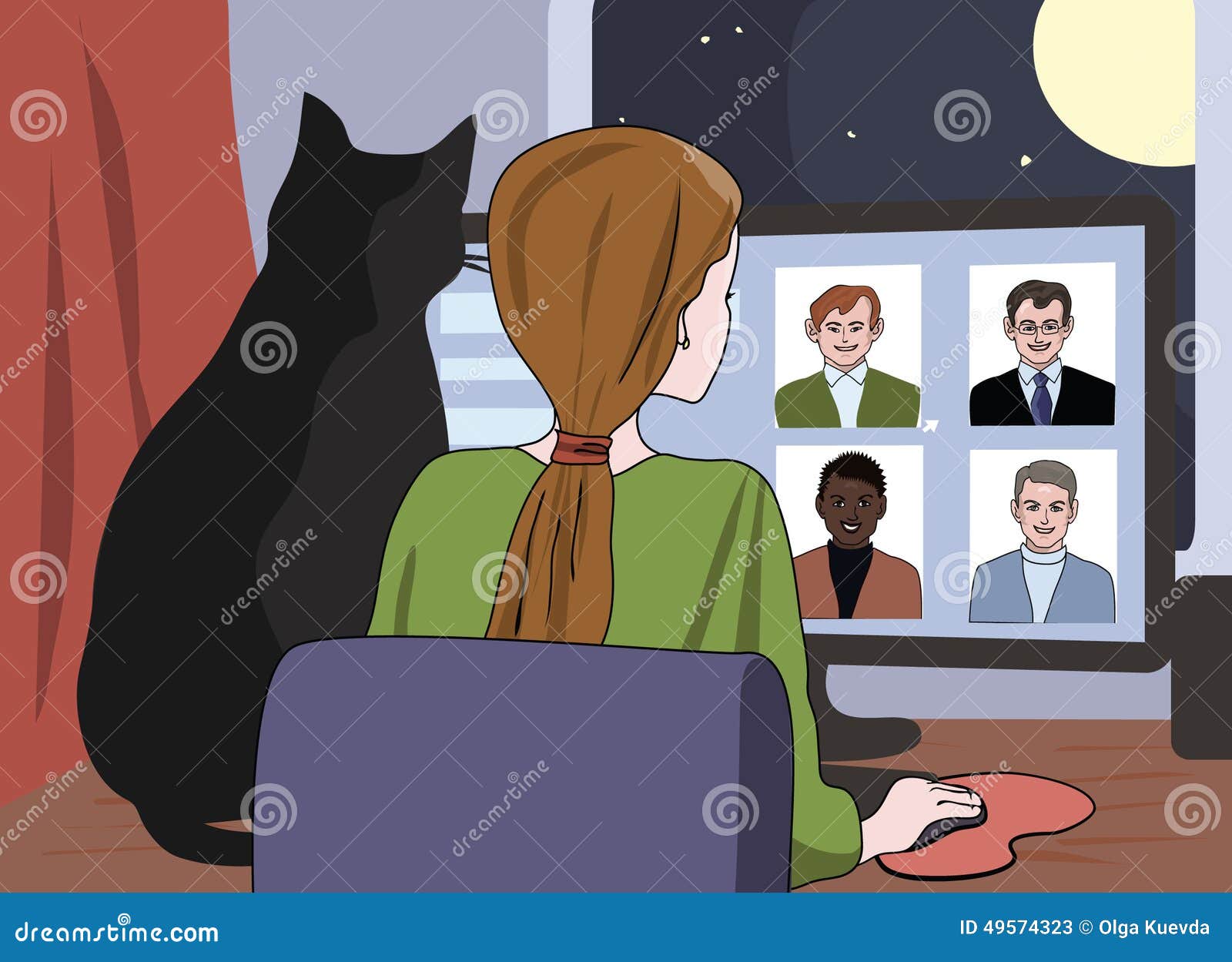 cat online dating)