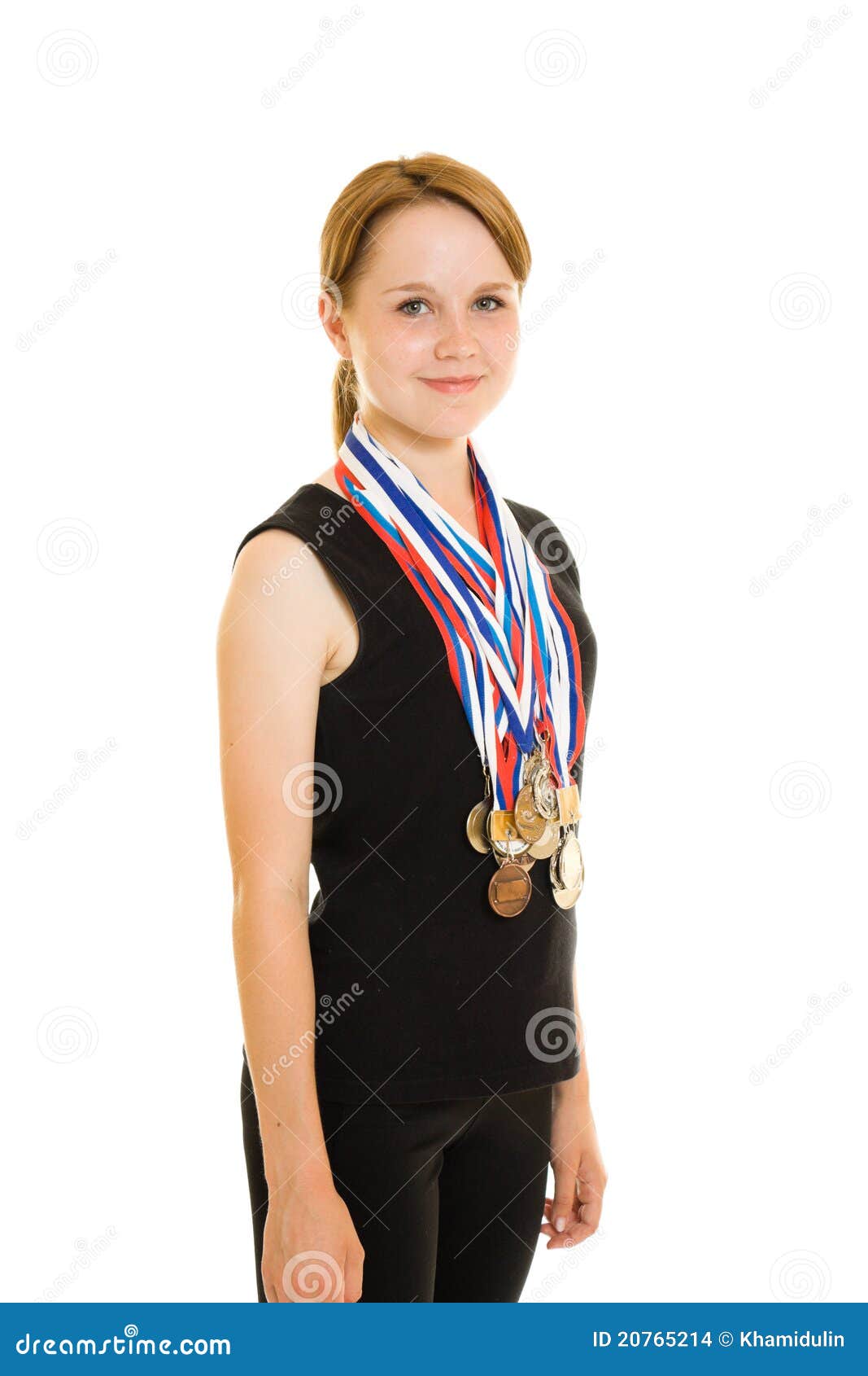 Girl champion stock photo. Image of woman, attractive - 20765214