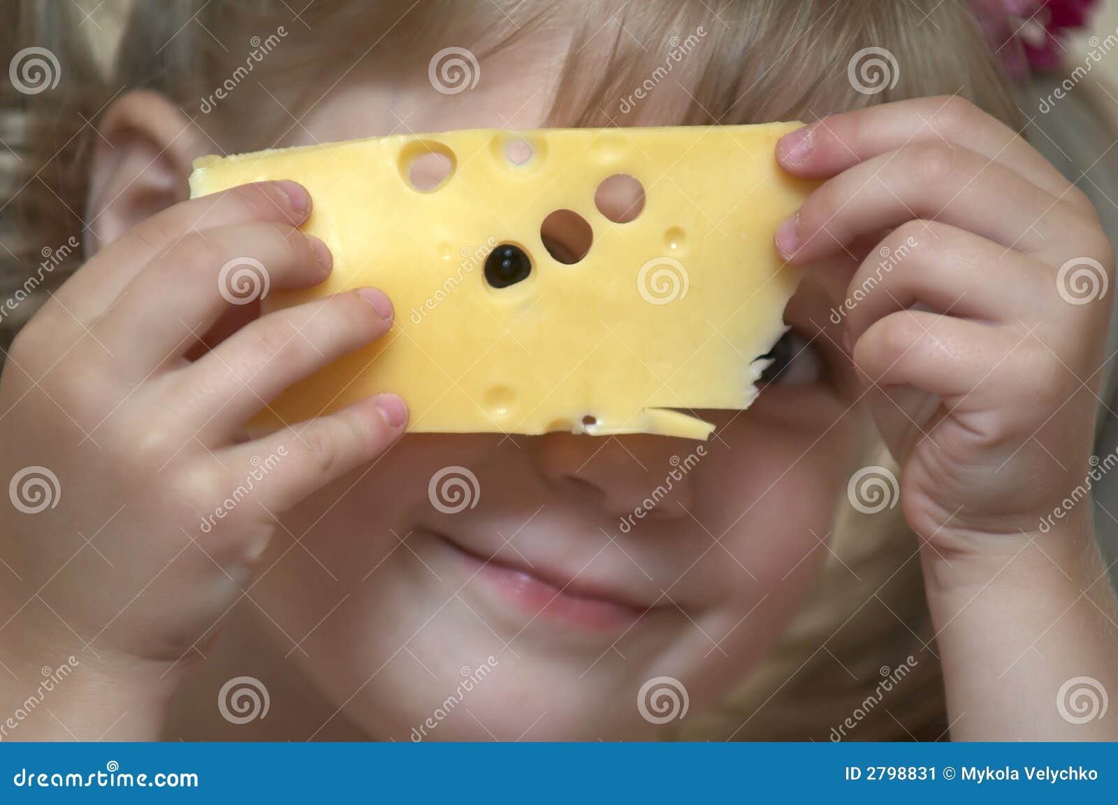 Girl with cheese stock image. Image of healthy, italian 2798831