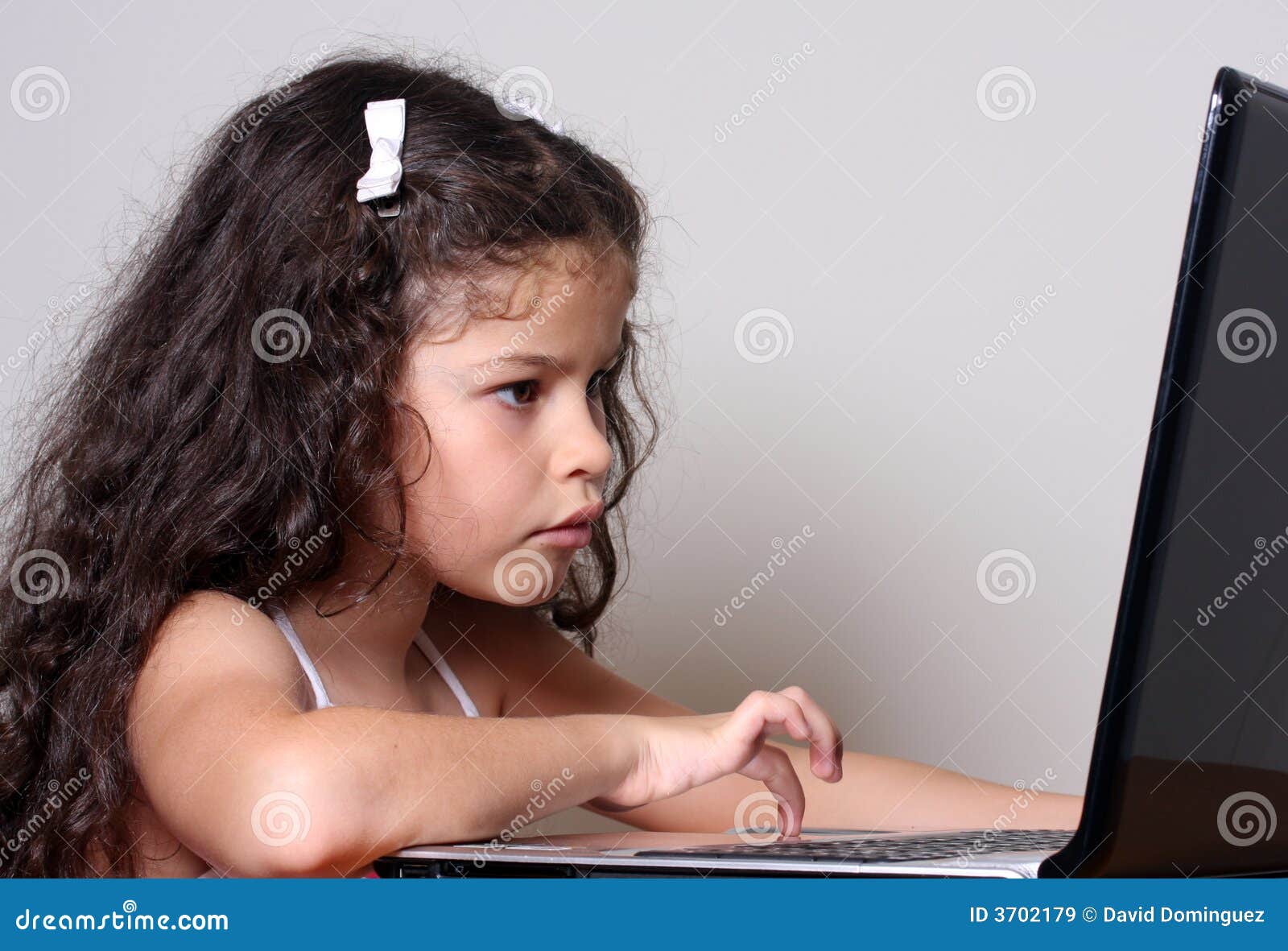 girl and computer