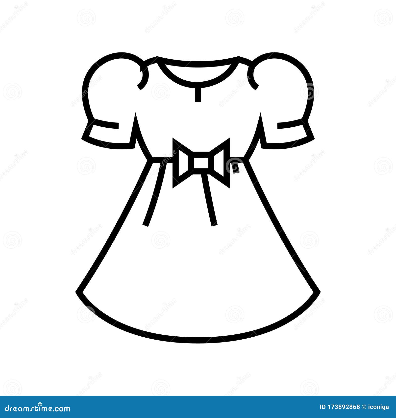 Girl Frock SVG Vector Design - MasterBundles